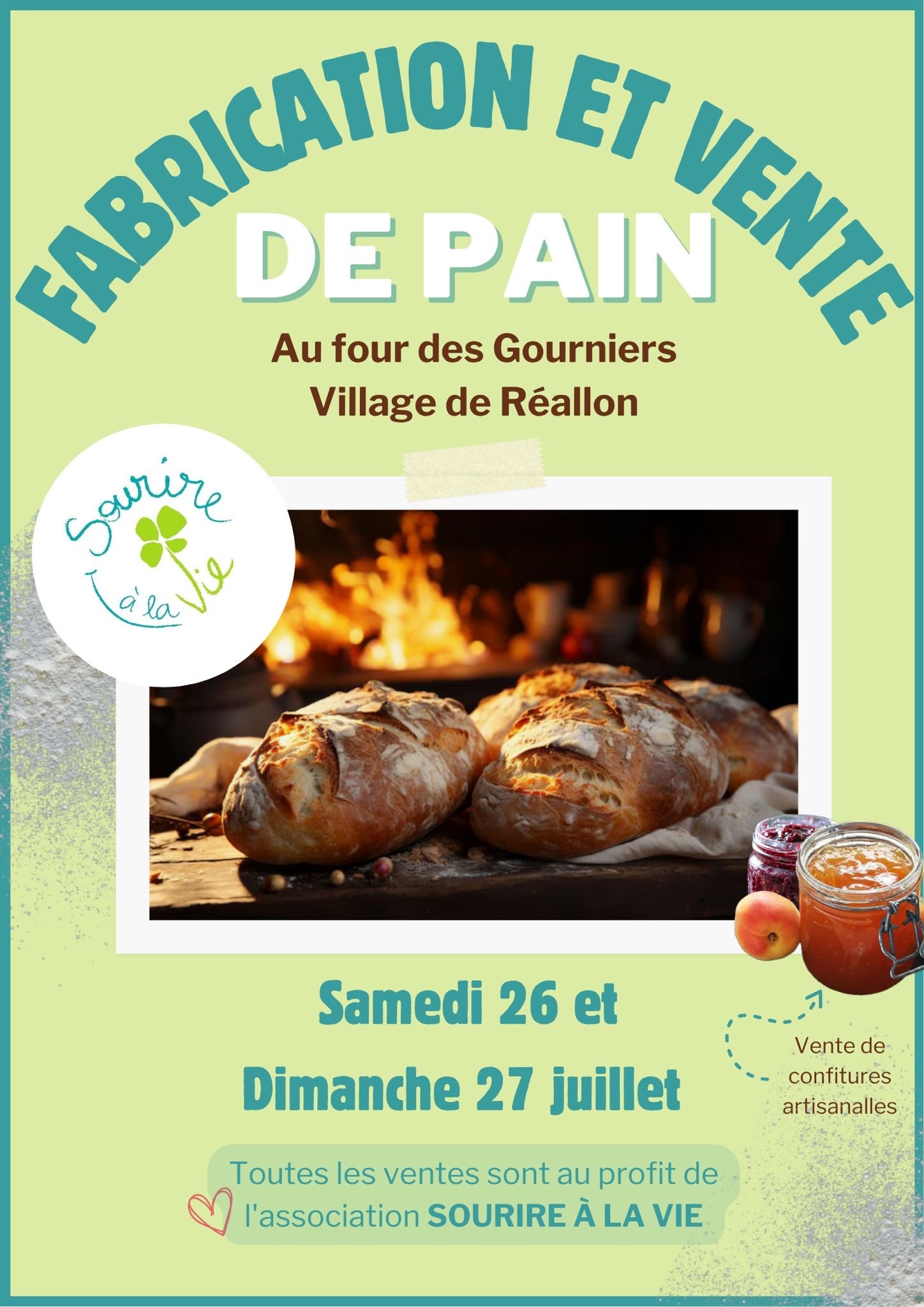 Fabrication et vente de pain