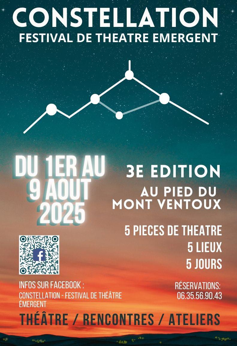 Festival Constellation de thtre mergent : 