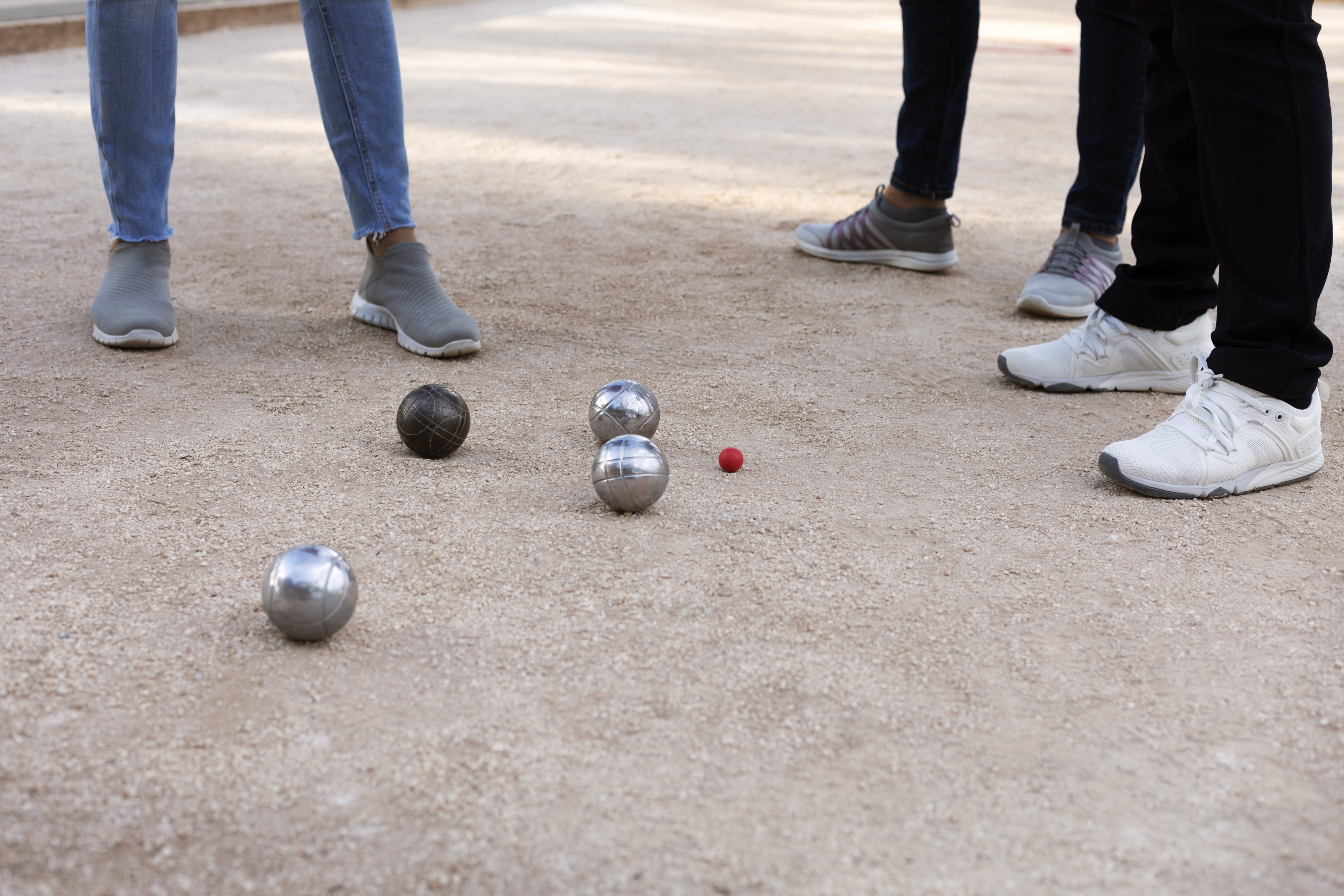 Concours de ptanque  la mle en doublette