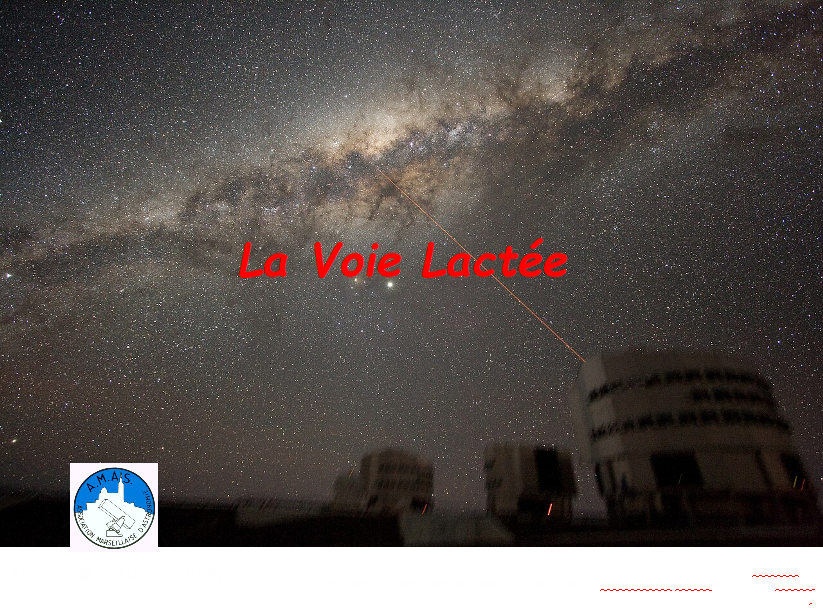 Les Nuits des toiles : confrence : La voie lacte
