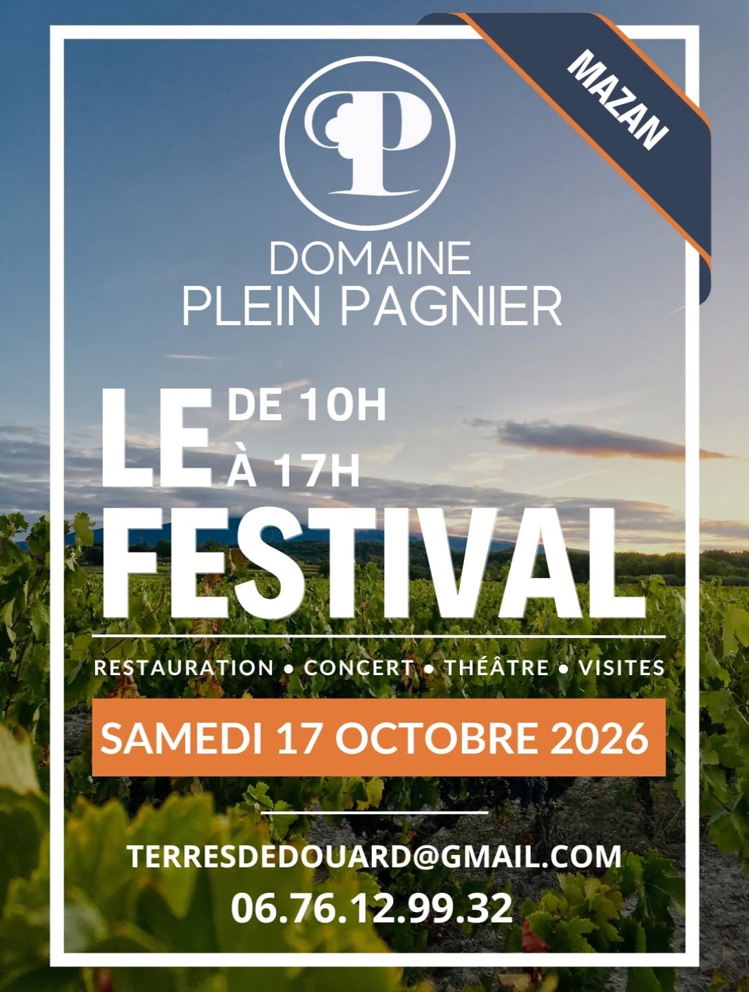 Le Festival au Domaine Plein Pagnier