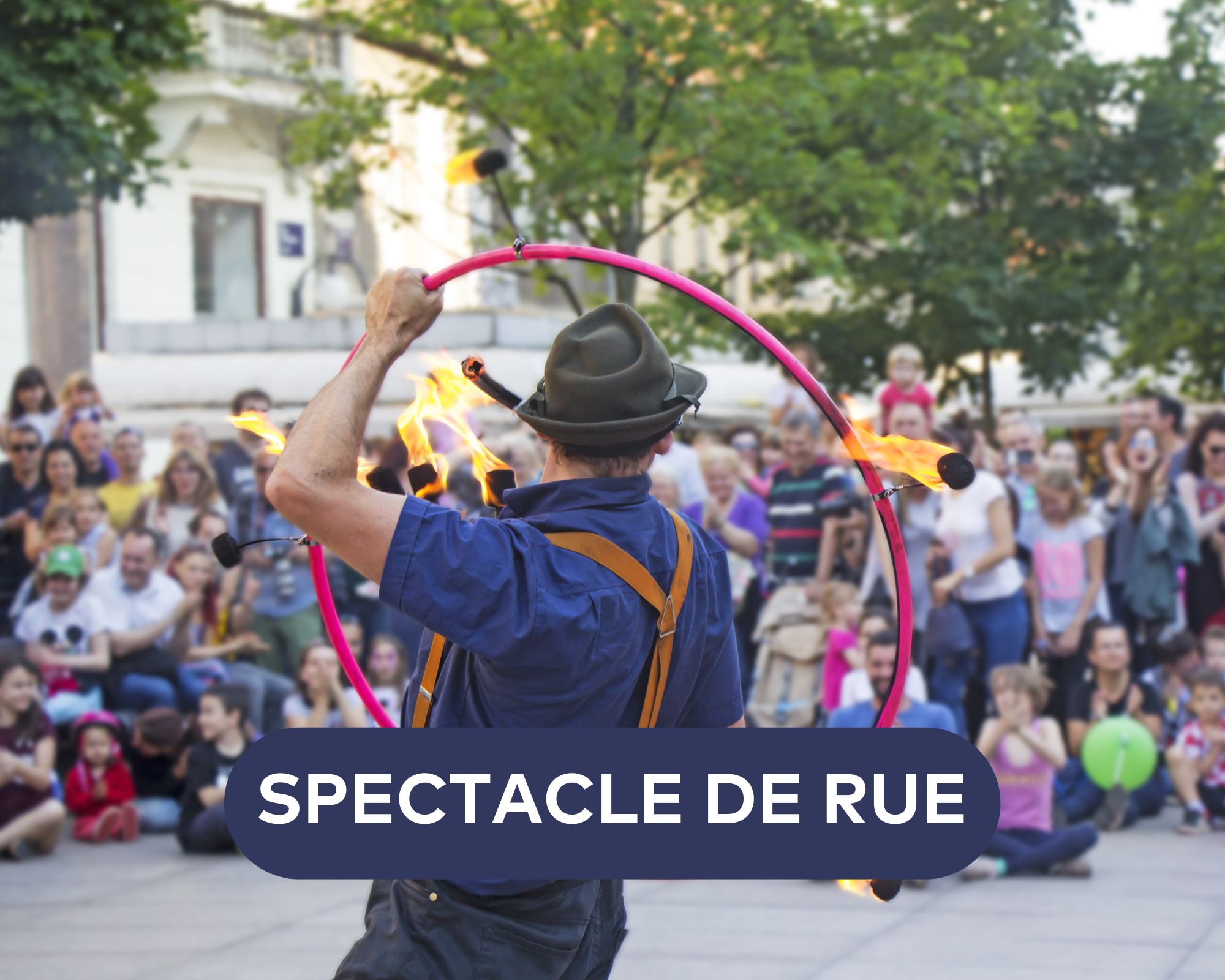 Thtre de rue -  Riez sans modration  Compagnie Rverbre