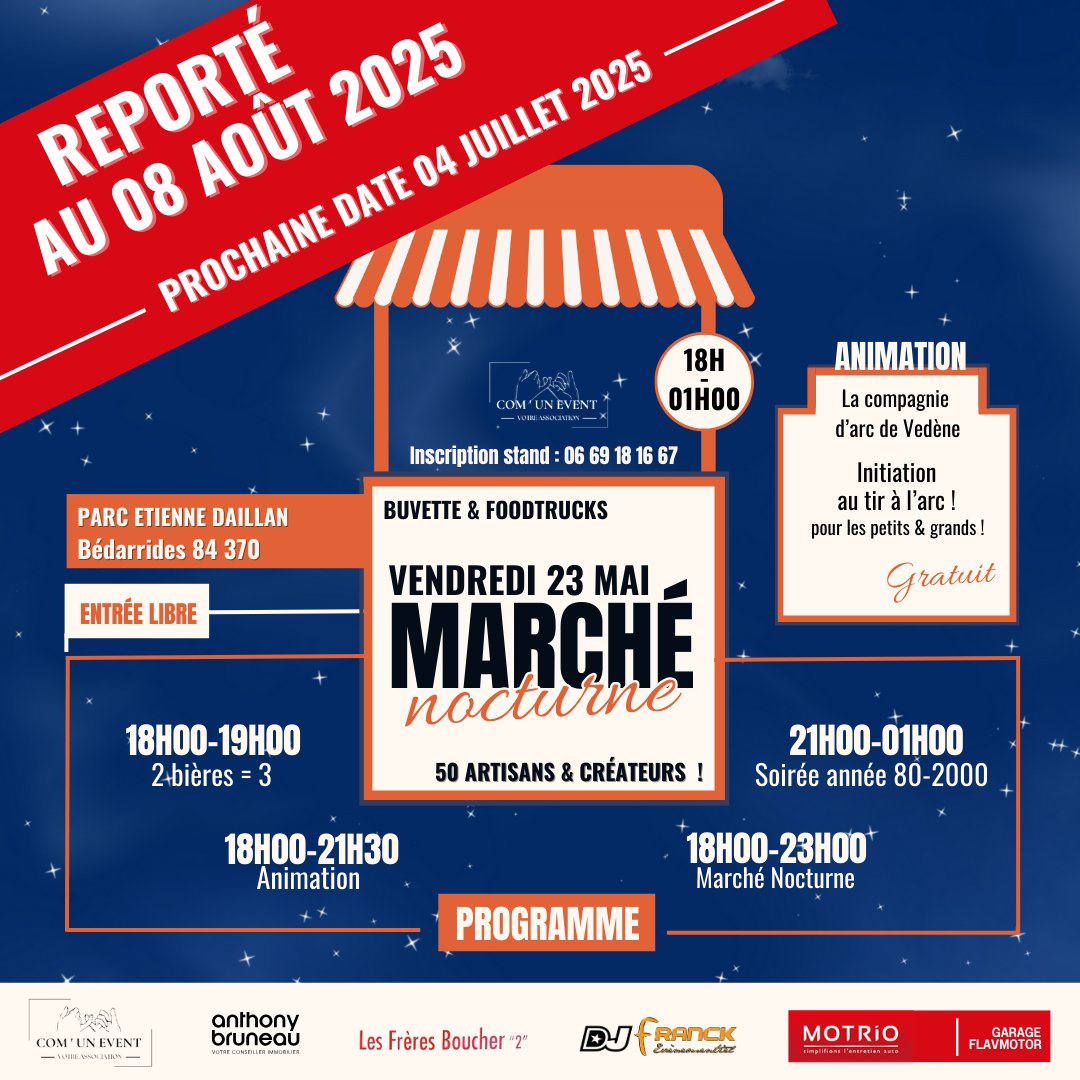 March nocturne des Bdarridais