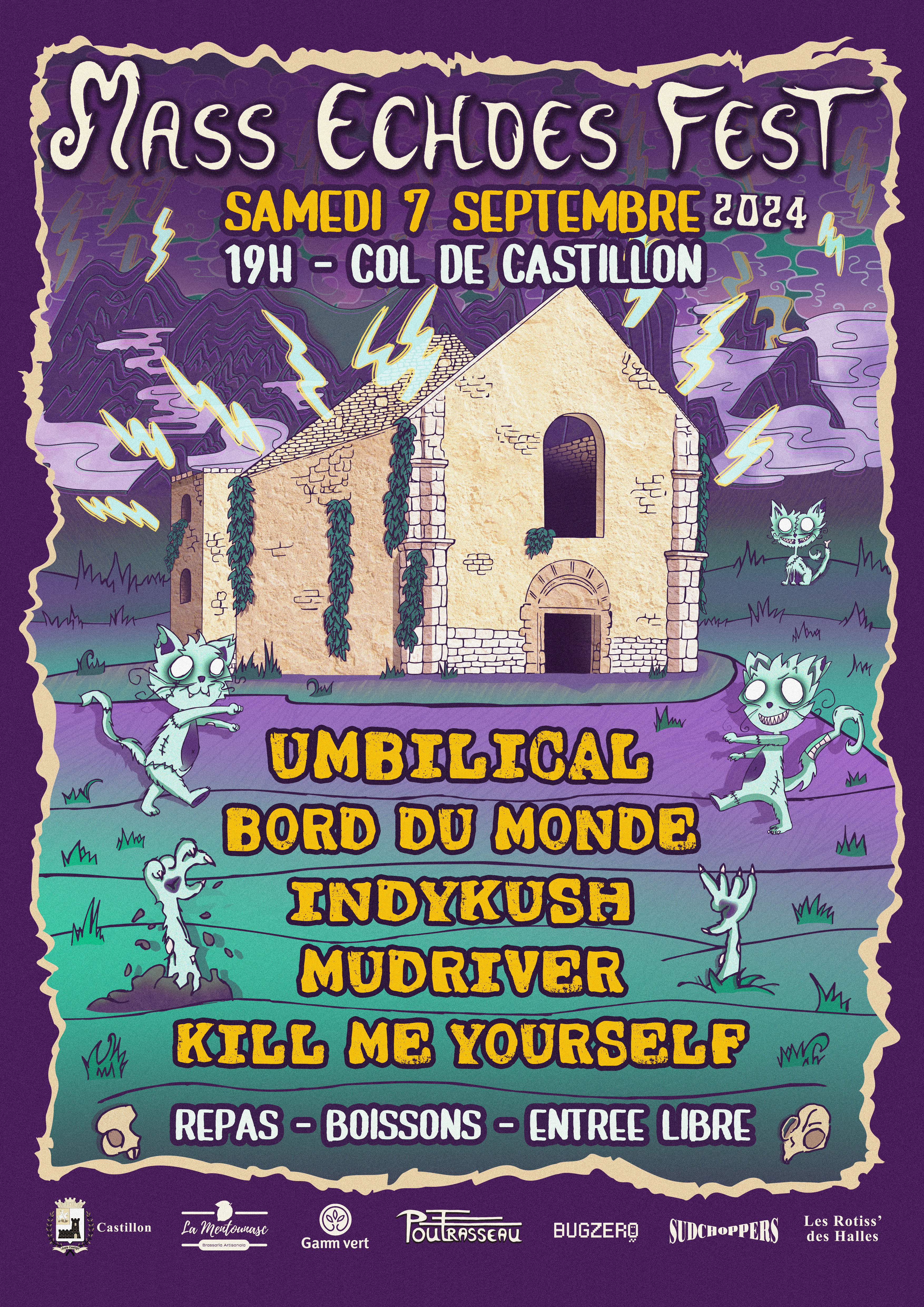 Mass Echoes Fest - Festival Mtal  Castillon