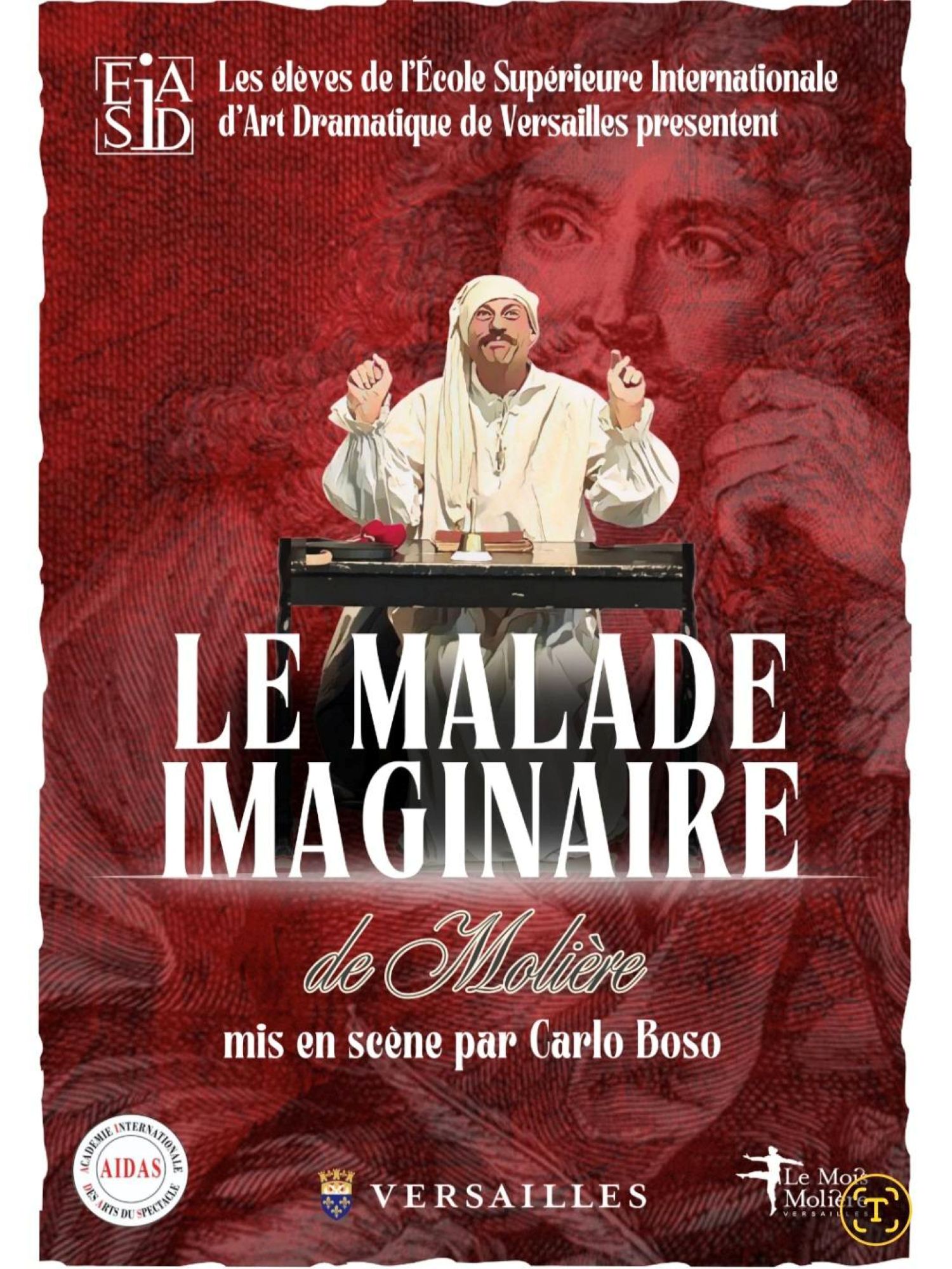 Thtre 'Le Malade Imaginaire' au Jardin Singulier