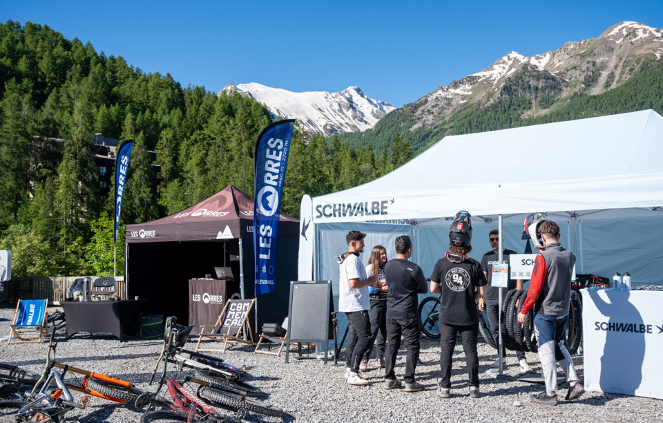 Bike park closing :  Village des commer�ants