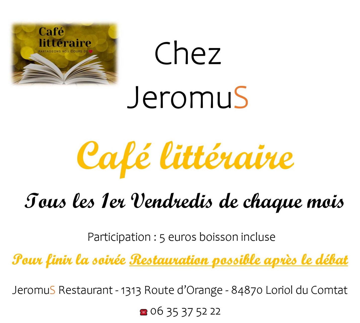 Caf littraire