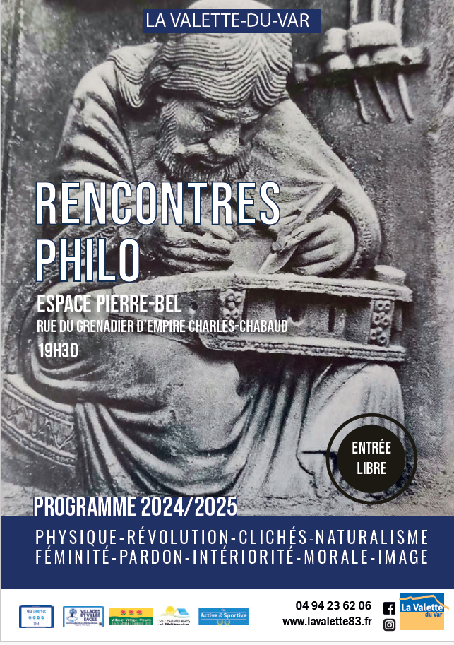 Les Rencontres Philo de La Valette - L'image : pige ou dlivrance ?