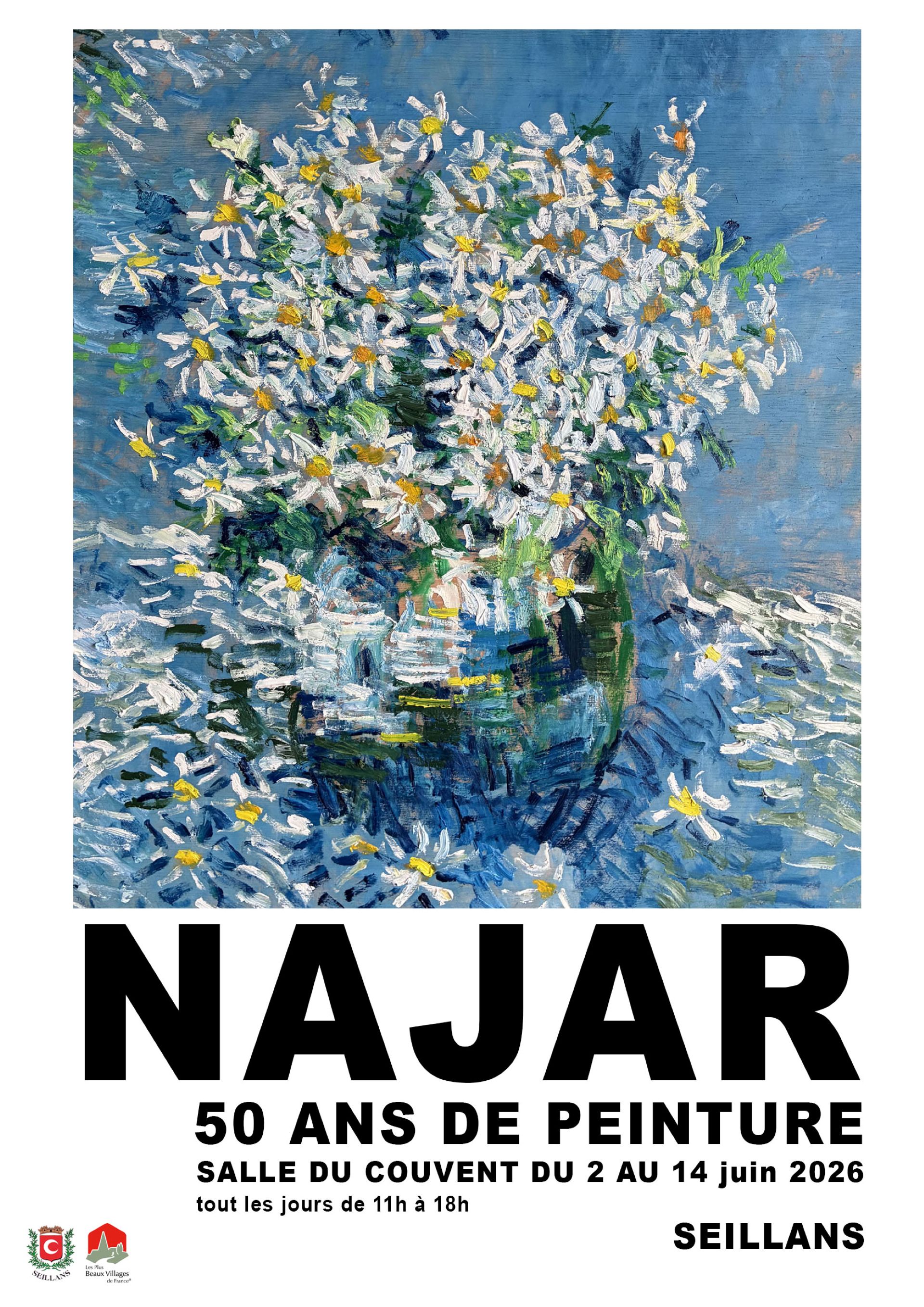 Exposition de peintures de NAJAR