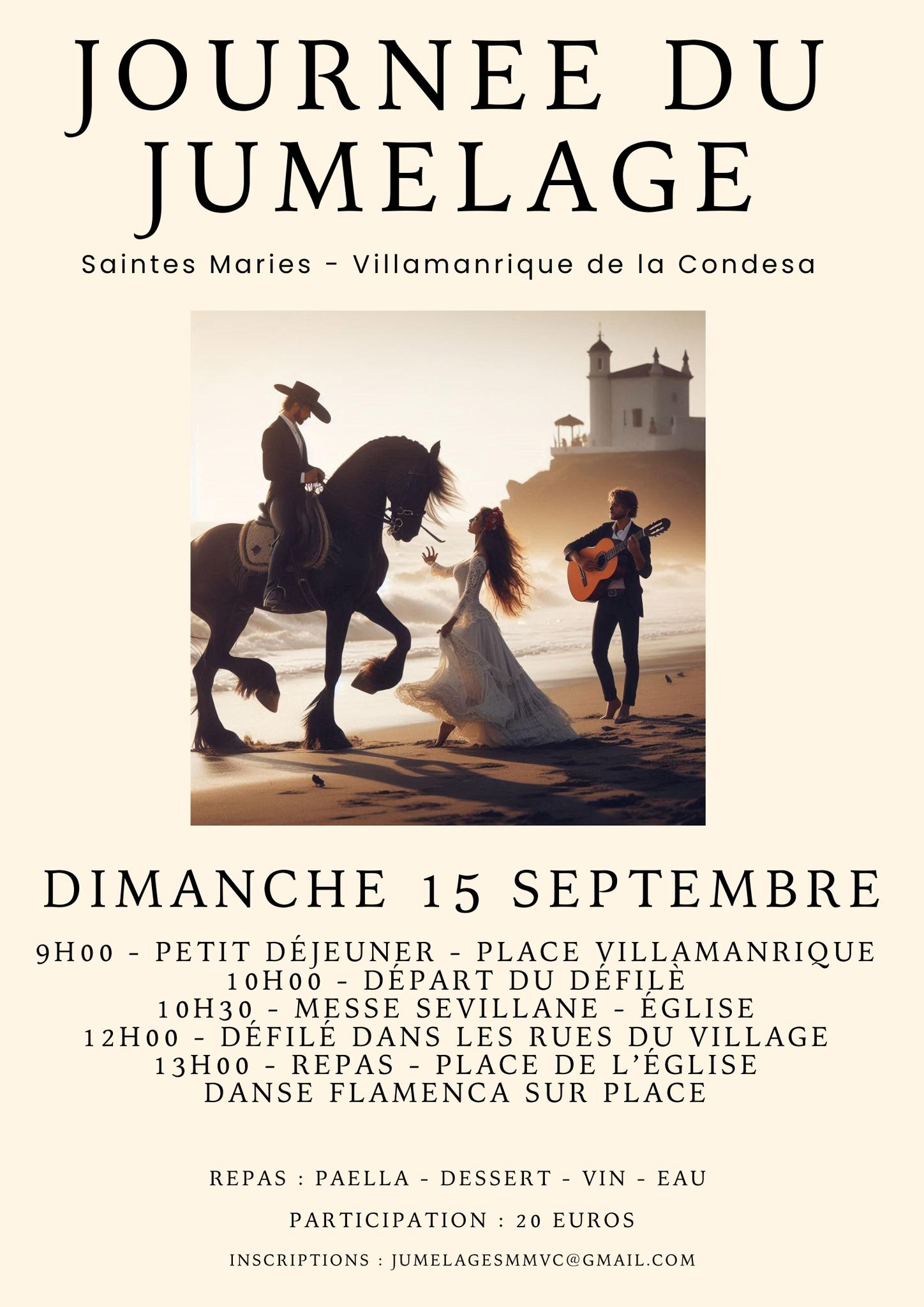 Journe du jumelage Saintes Maries - Villamanrique de la Condesa