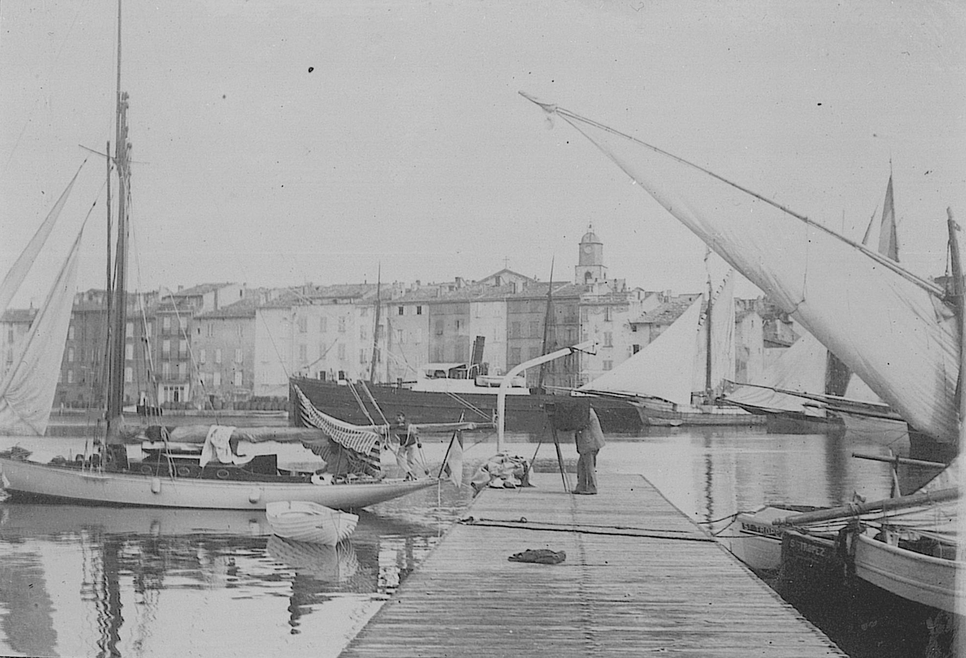 Journ�es Europ�ennes du Patrimoine - Pr�sentation de photographies � Saint-Tropez en 1910