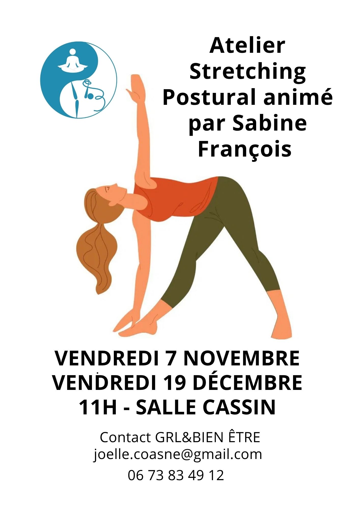 Atelier Stretching Postural par GRL & bien-tre