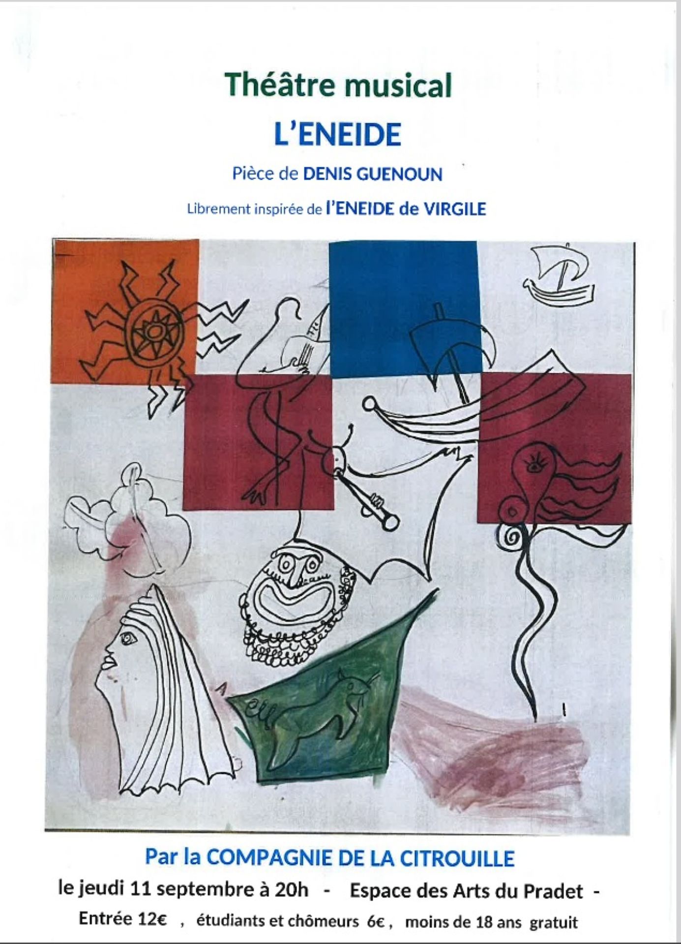 Thtre musical : L'Eneide