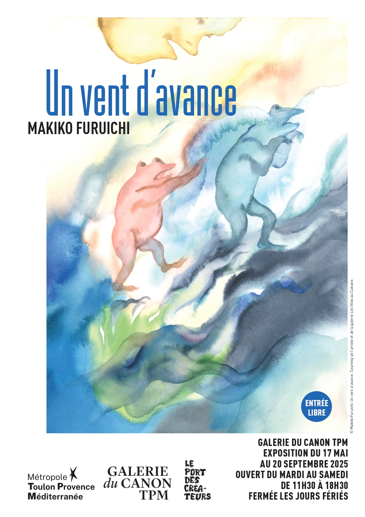 Exposition - Makiko Furuichi  Un vent d'avance 