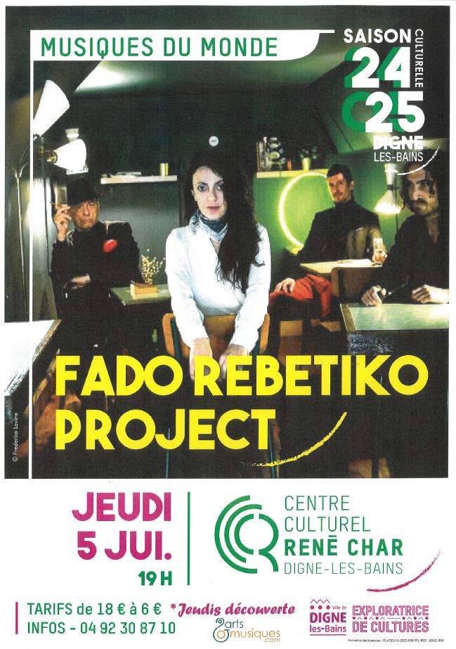 Concert: Fado Rebetiko Project