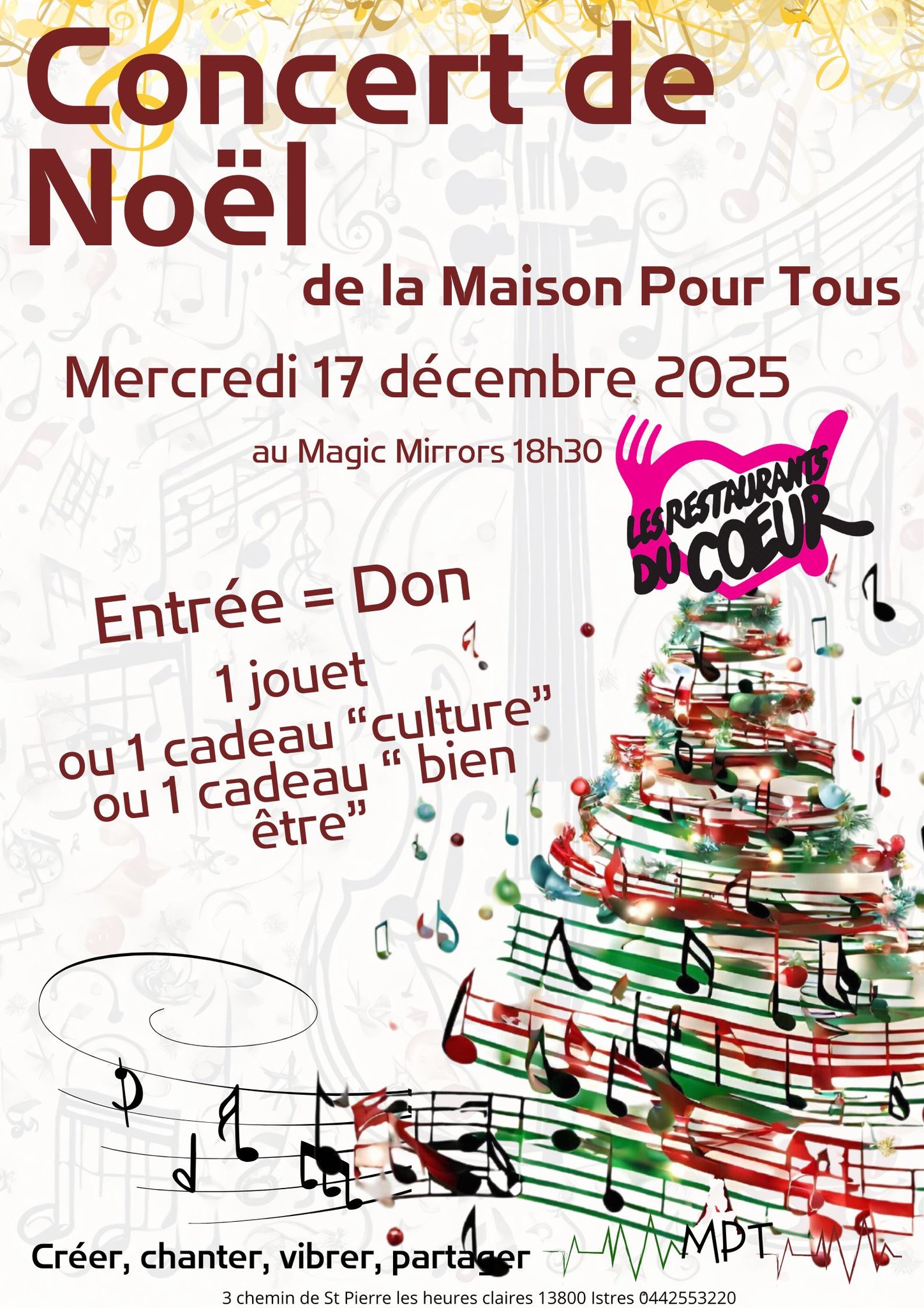 Concert de Nol de la MPT
