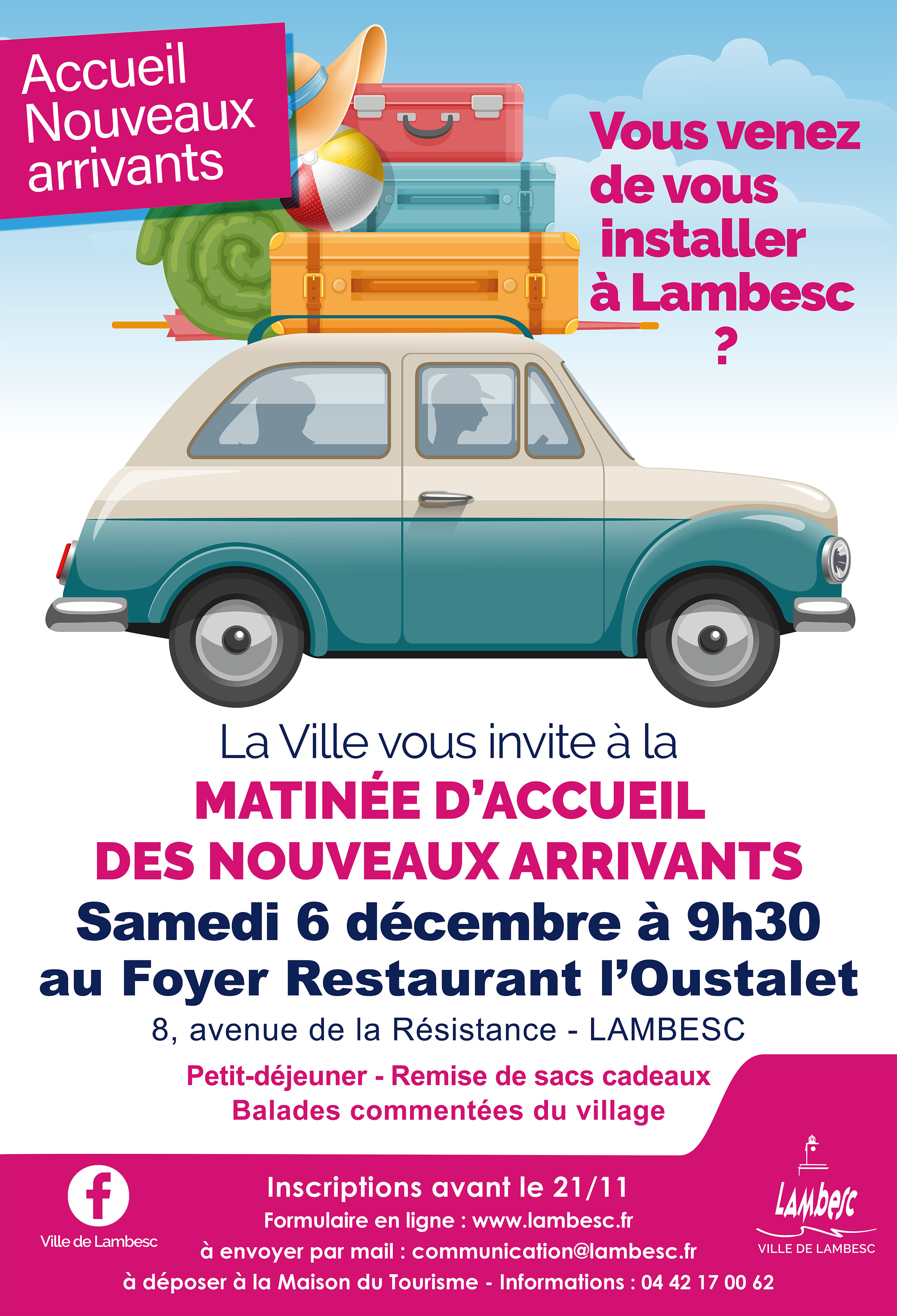 Matine d'accueil des nouveaux arrivants