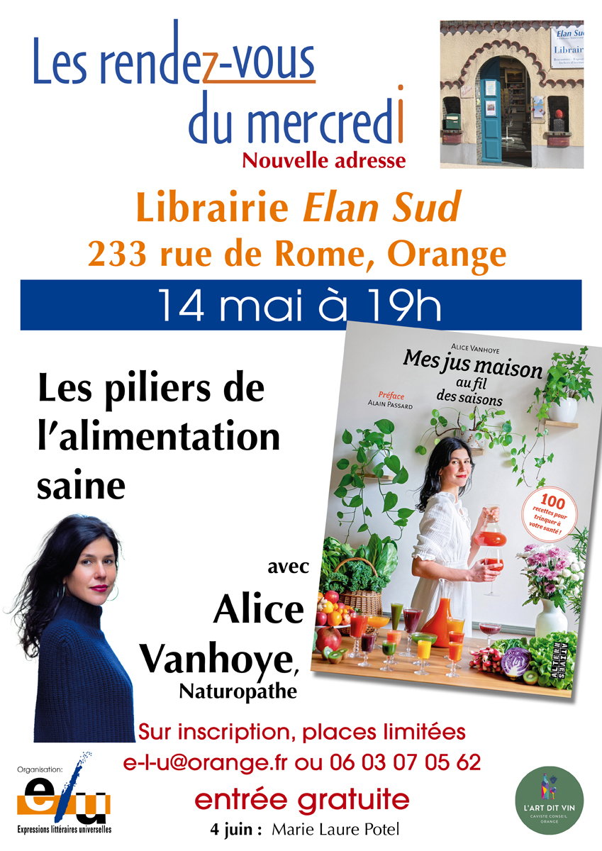 Les rendez-vous du mercredi : Les piliers de l'alimentation saine
