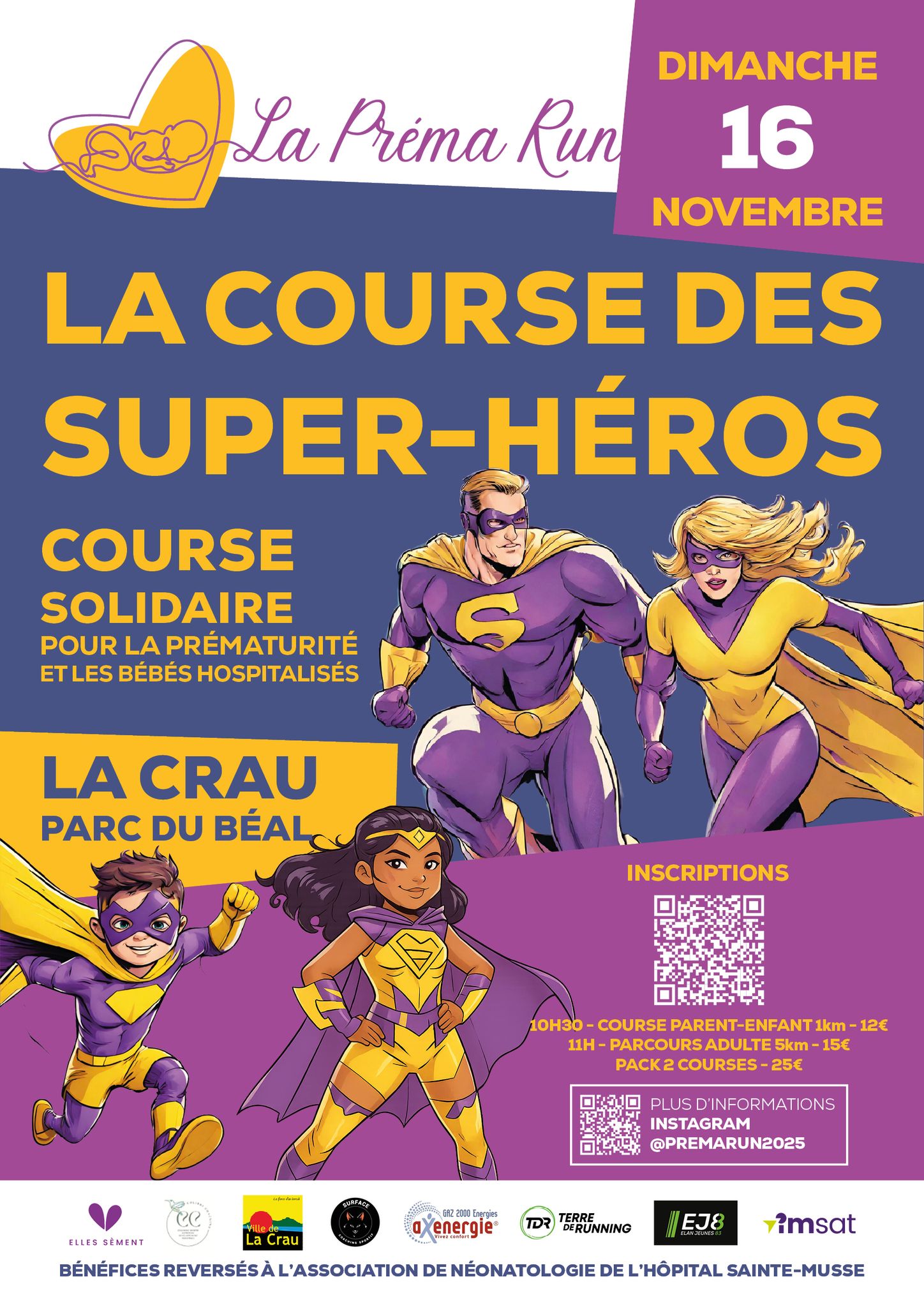 Prema-Run, la course des super-hros