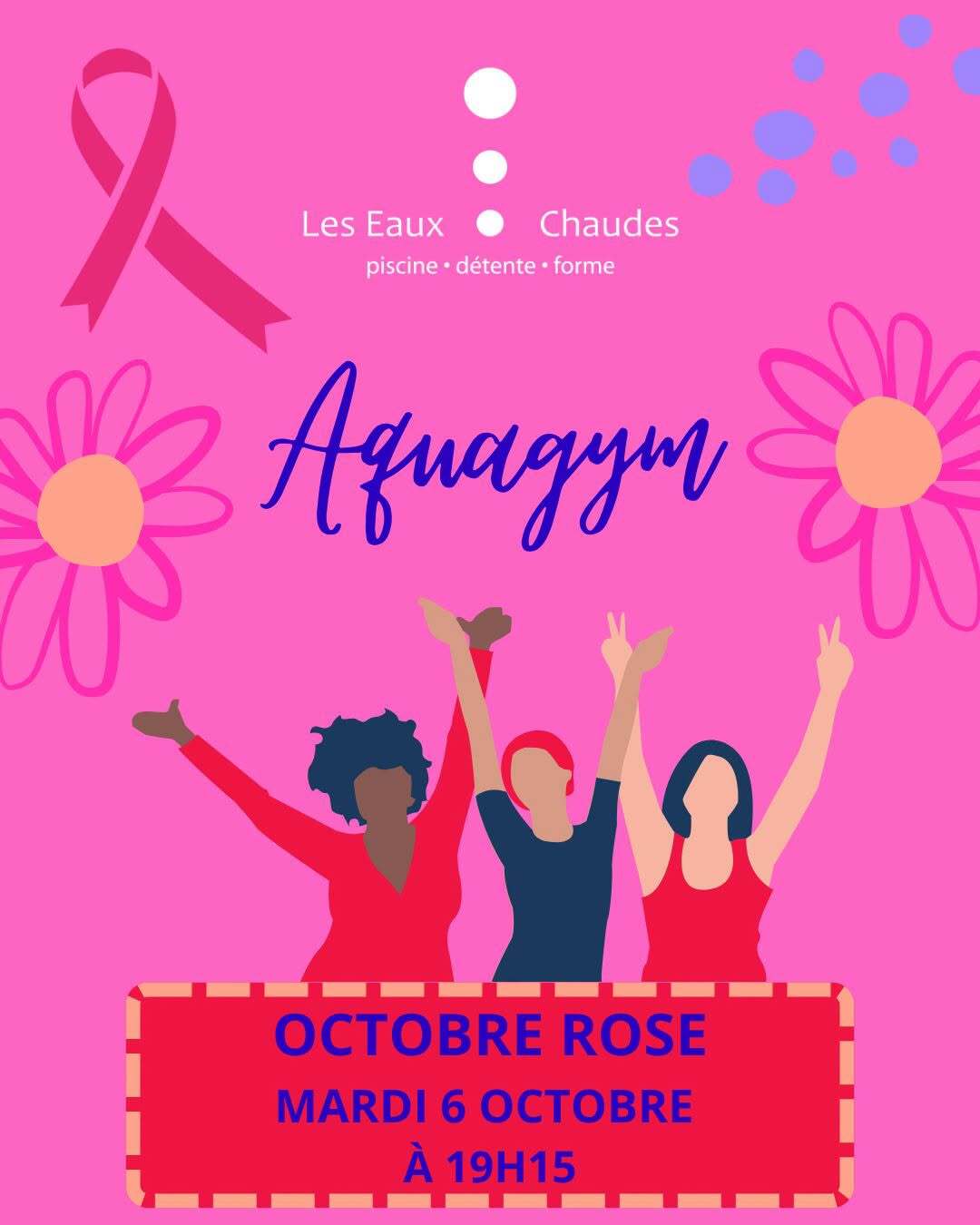 Octobre Rose : Aquagym