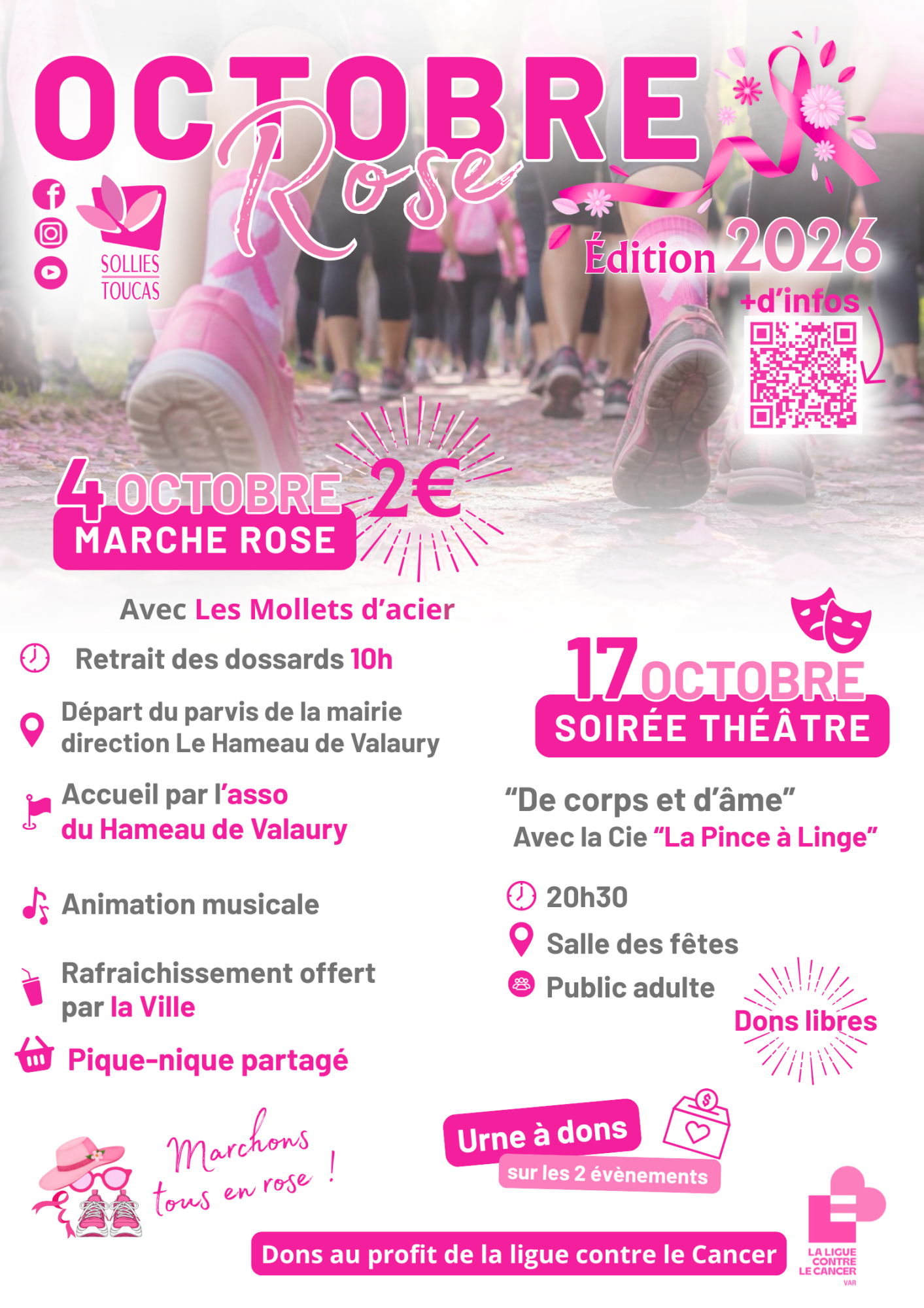 Octobre Rose : Soir�e th��tre