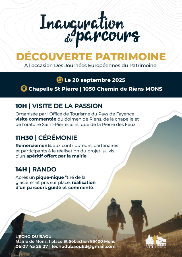 42me Journes Europennes du Patrimoine Parcours dcouverte patrimoine monsois
