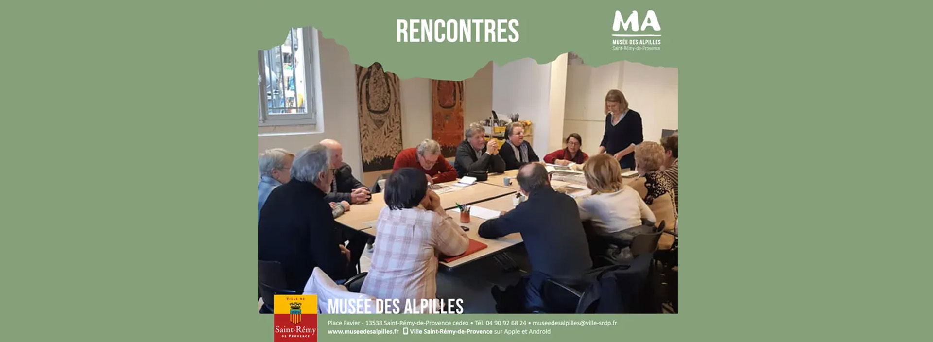 Les rencontres du muse des Alpilles
