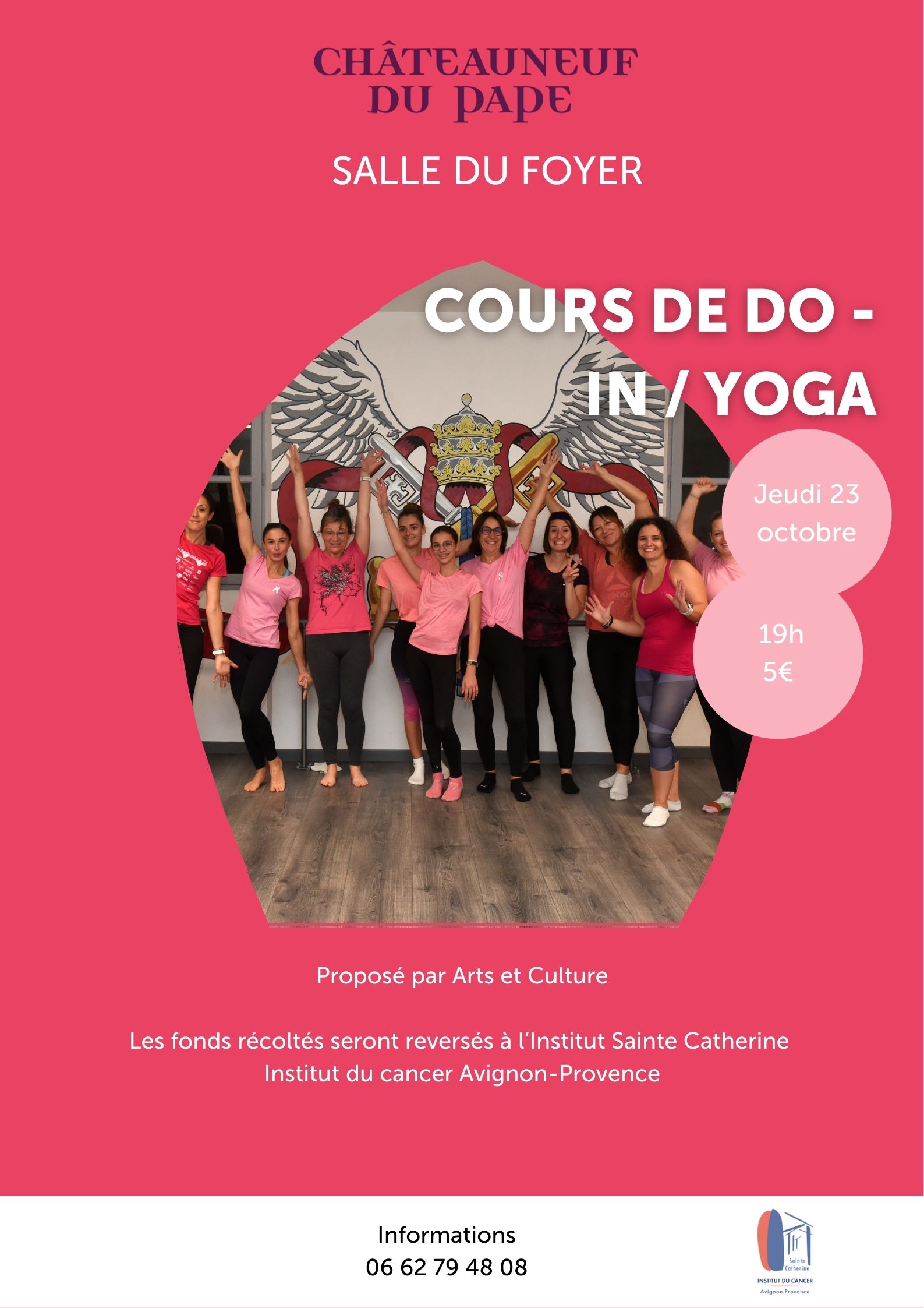 Octobre Rose : Cours de DO IN / Yoga