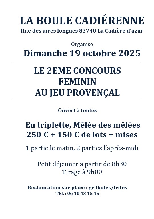 Jeu provenal fminin