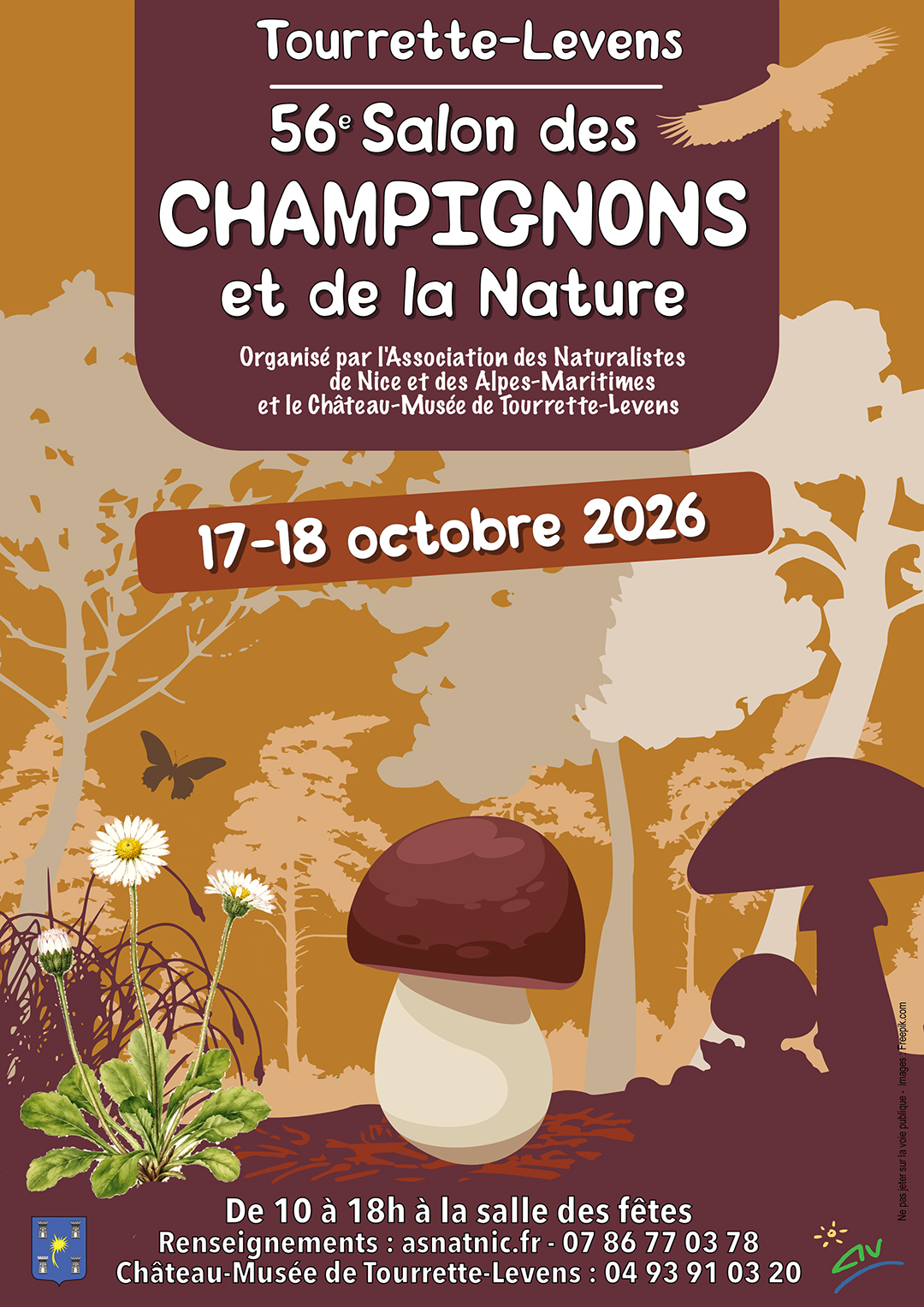 56�me salon des champignons de Tourrette-Levens
