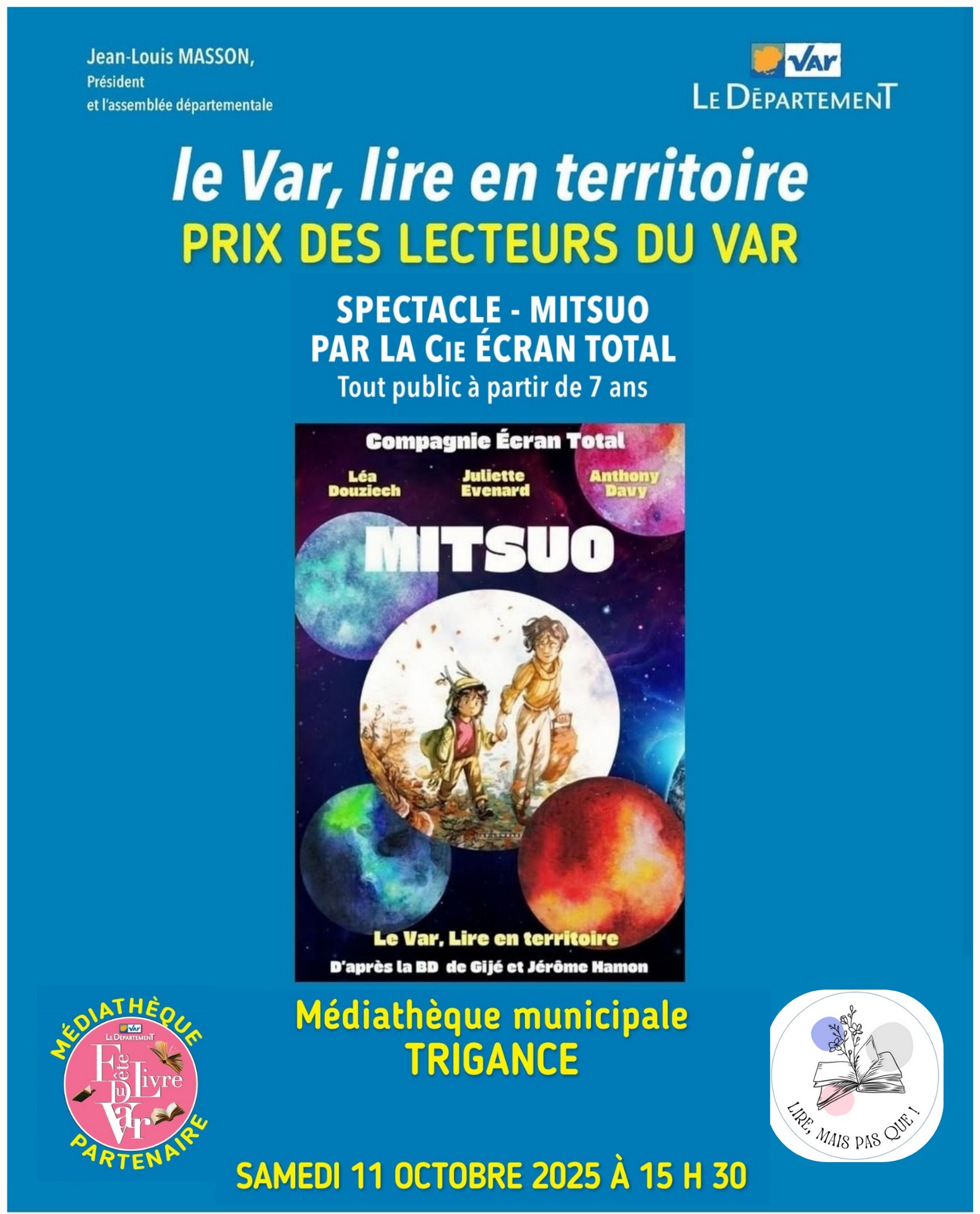 Thtre : Spectacle Mitsuo
