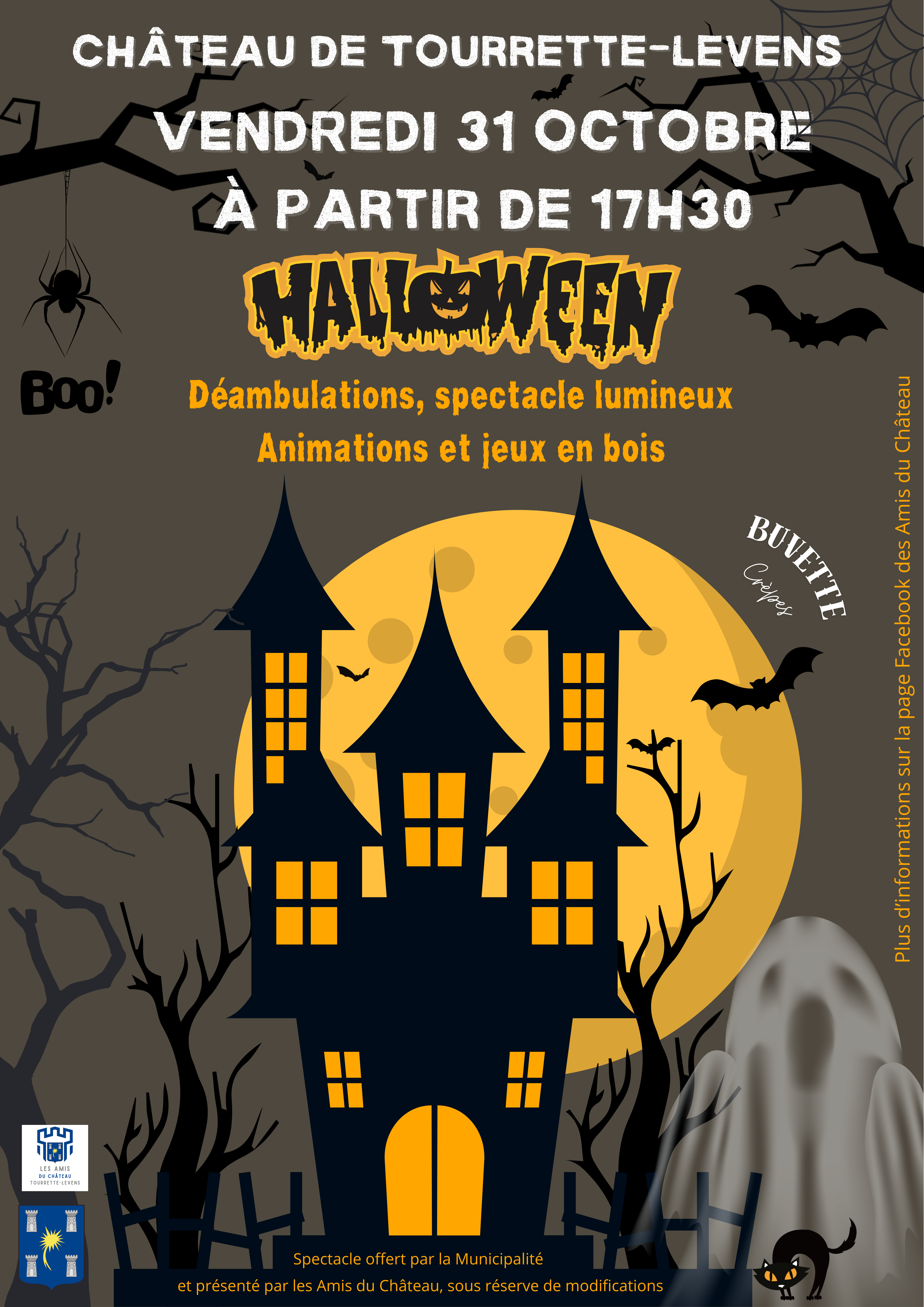 Halloween au chteau de Tourrette-Levens