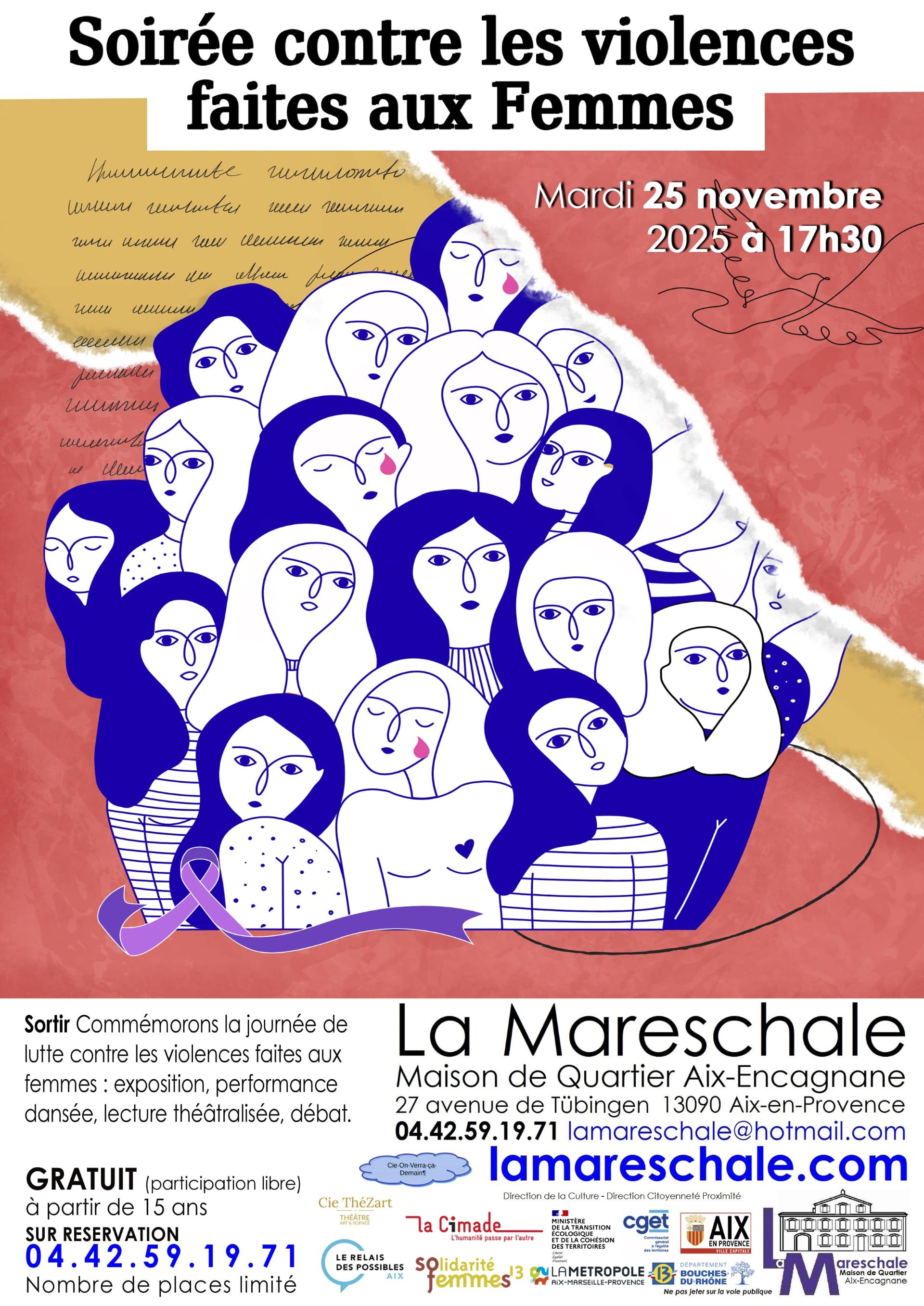 Soire contre les violences faites aux Femmes