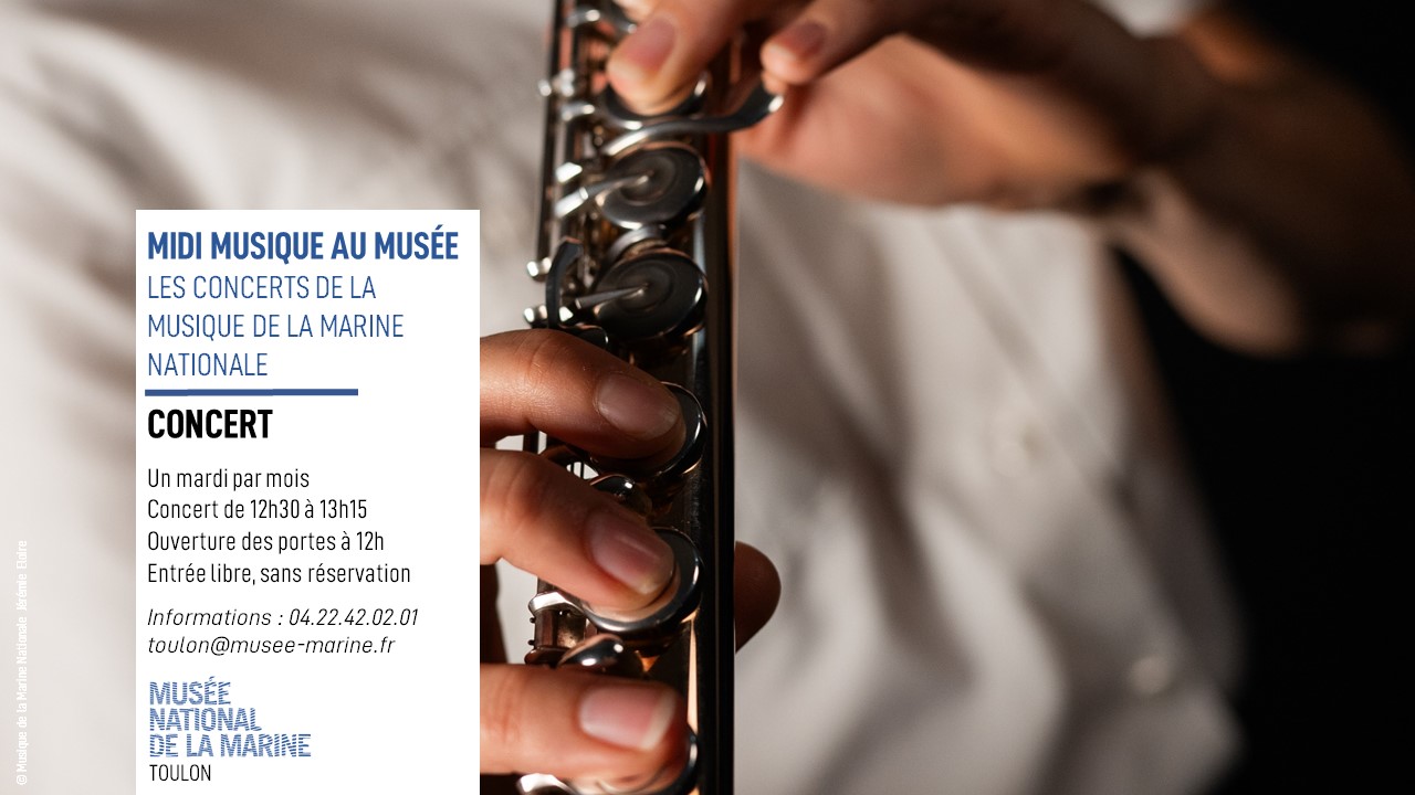 Concert - Midi Musique au Muse de la Marine avec la Musique de la Marine nationale