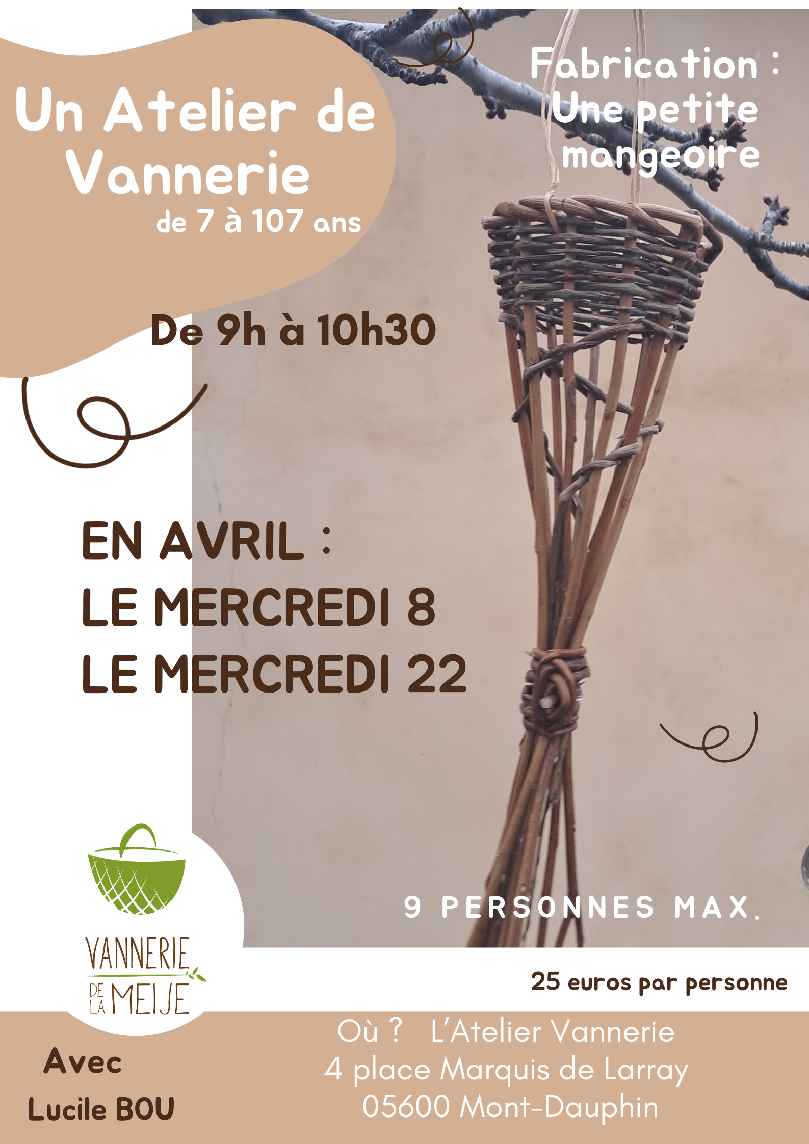 Atelier vannerie