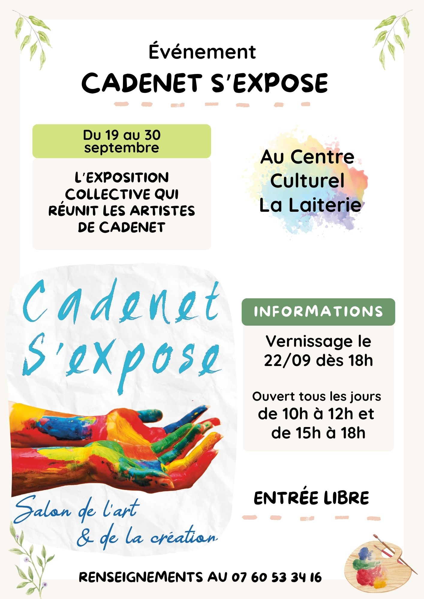 EXPOSITION  CADENET SEXPOSE 