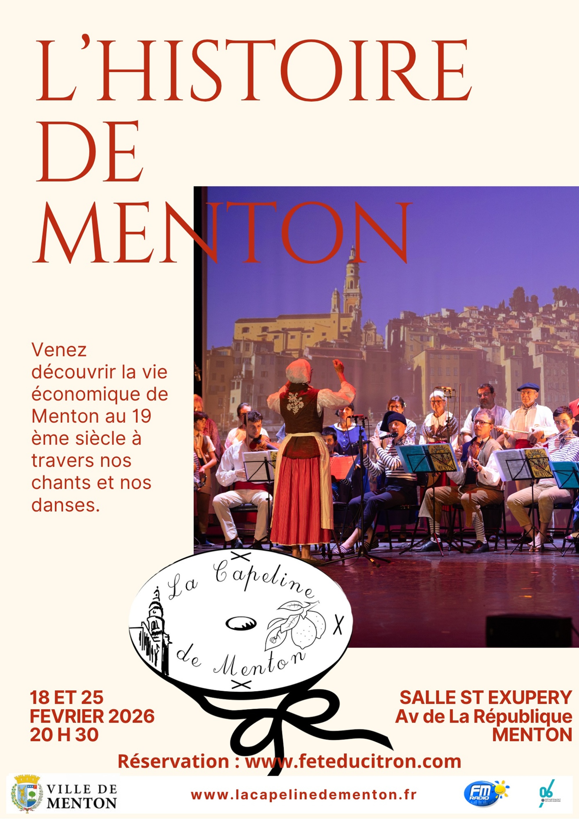 92me Fte du Citron - Spectacle folklorique par la Capeline de Menton