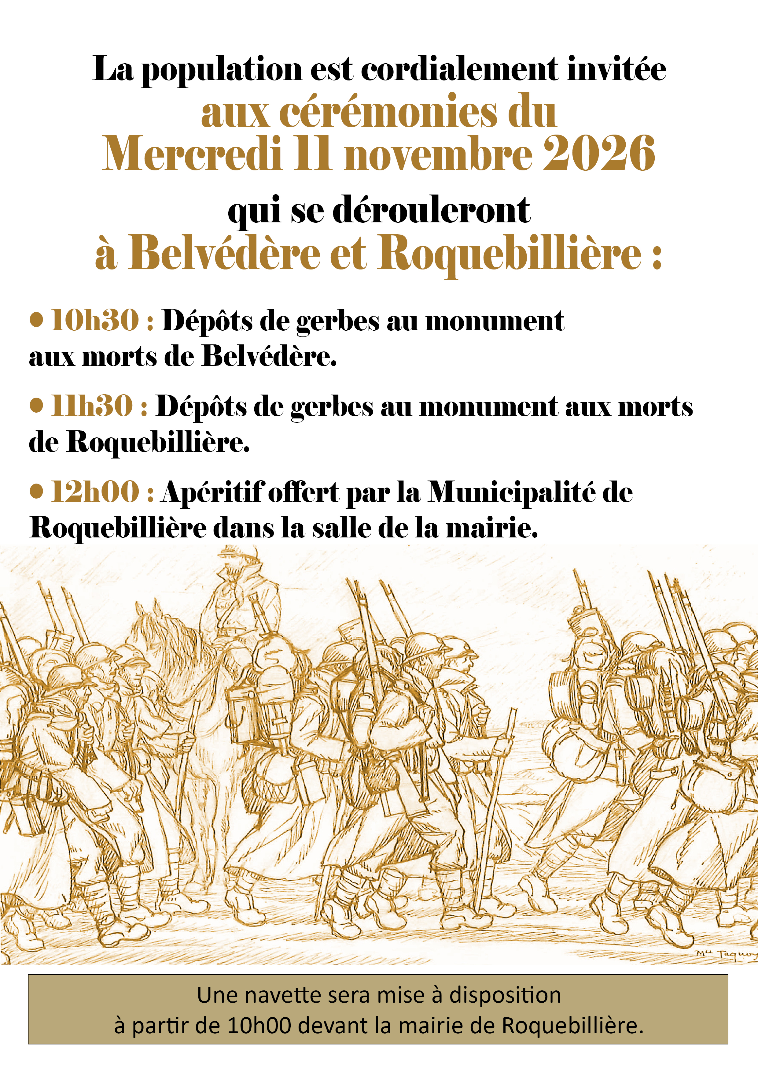 Comm�moration du 11 Novembre