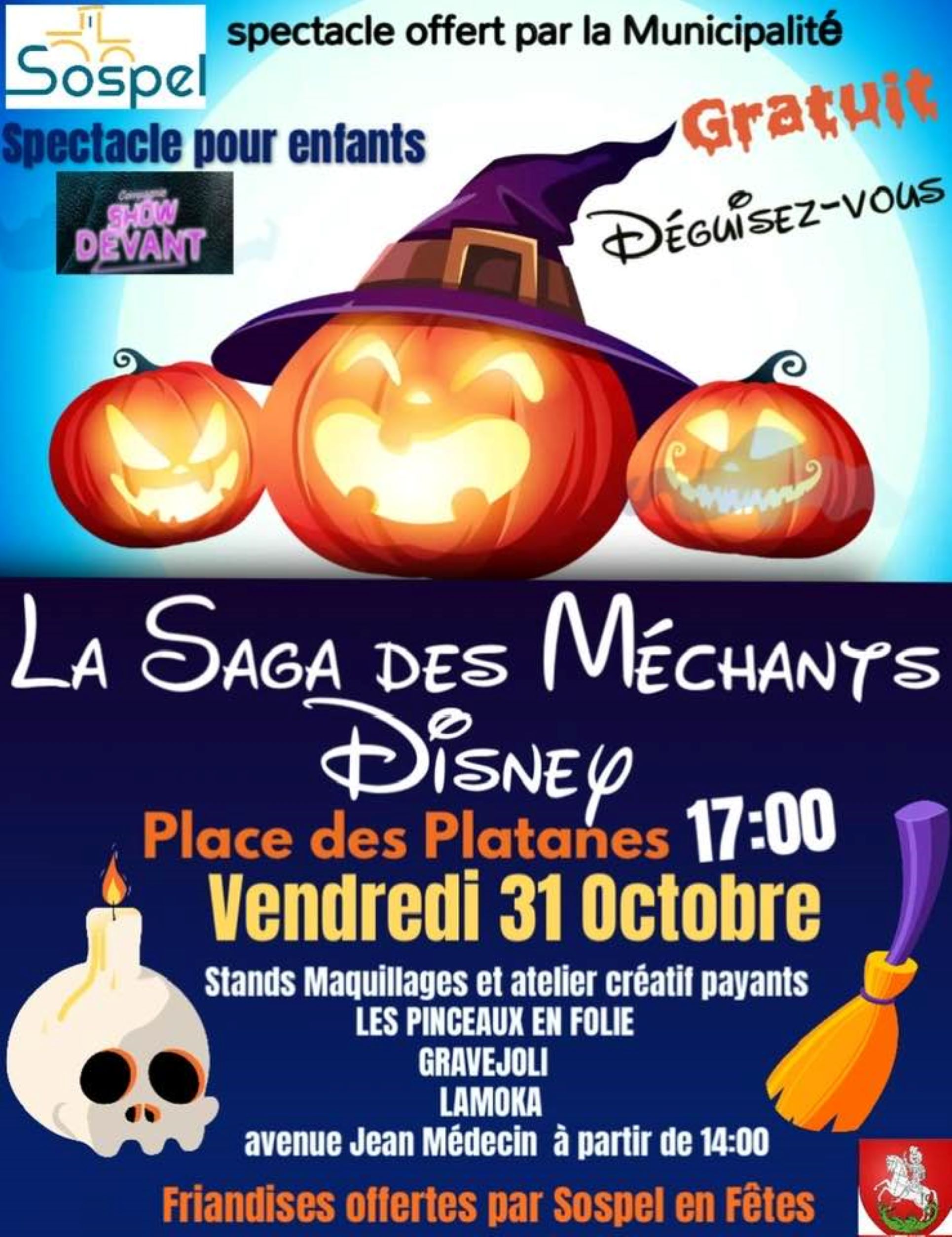 Spectacle d'Halloween : La saga des mchants Disney