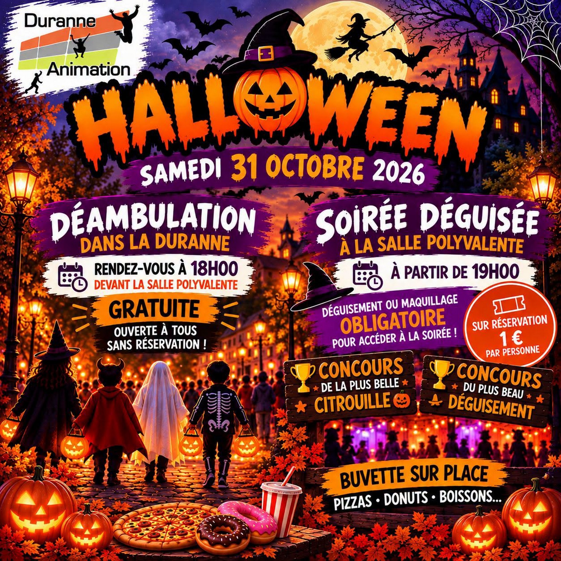Halloween s'invite � la Duranne