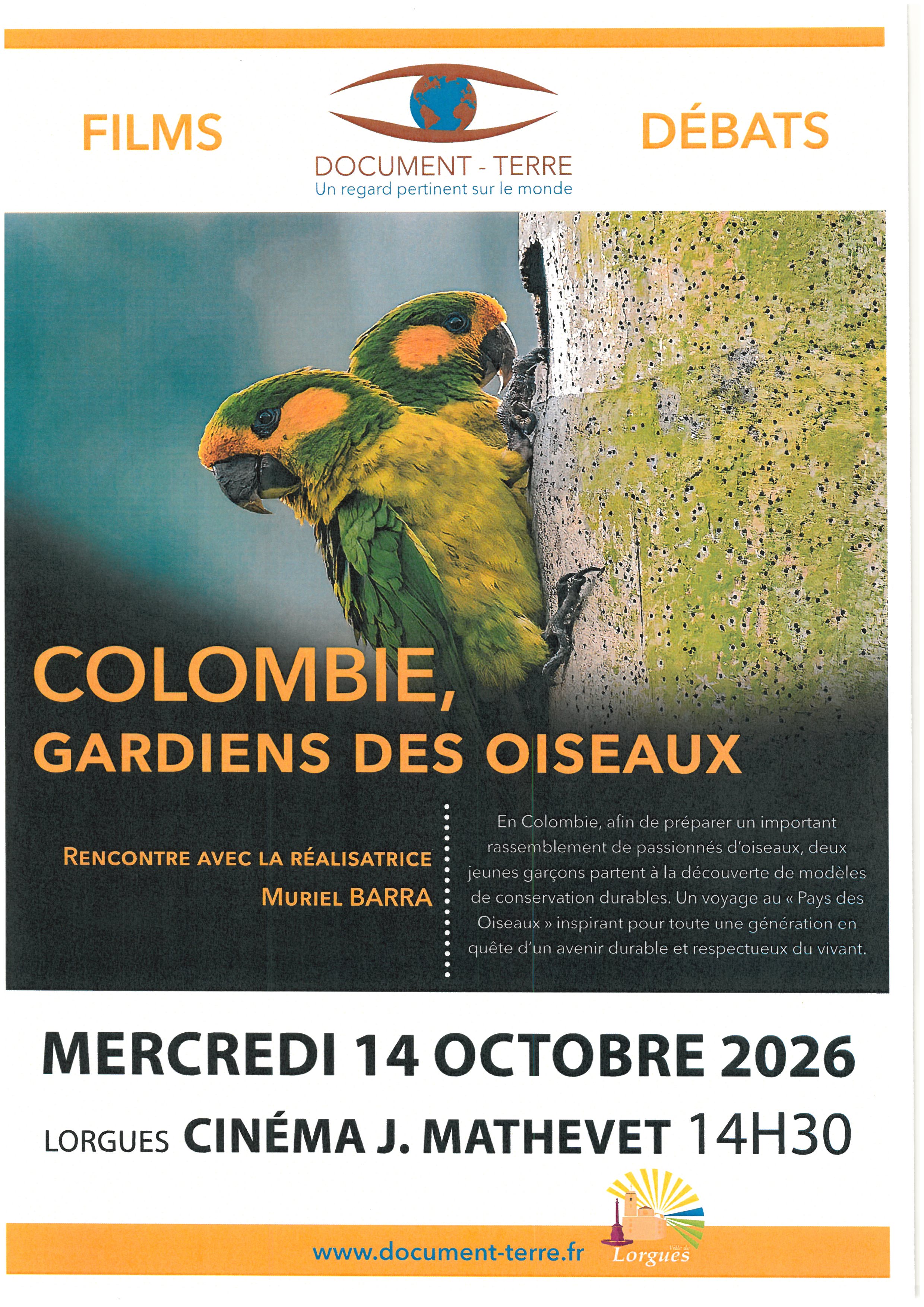 Document Terre - Colombie, Gardiens des Oiseaux