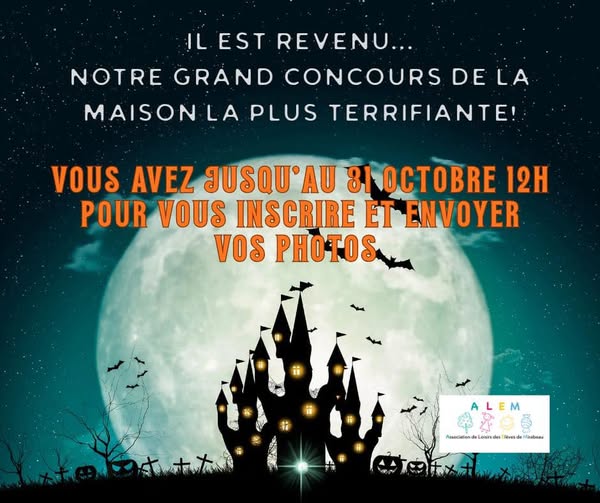 Halloween : Concours de la maison la plus terrifiante !!!  Mirabeau