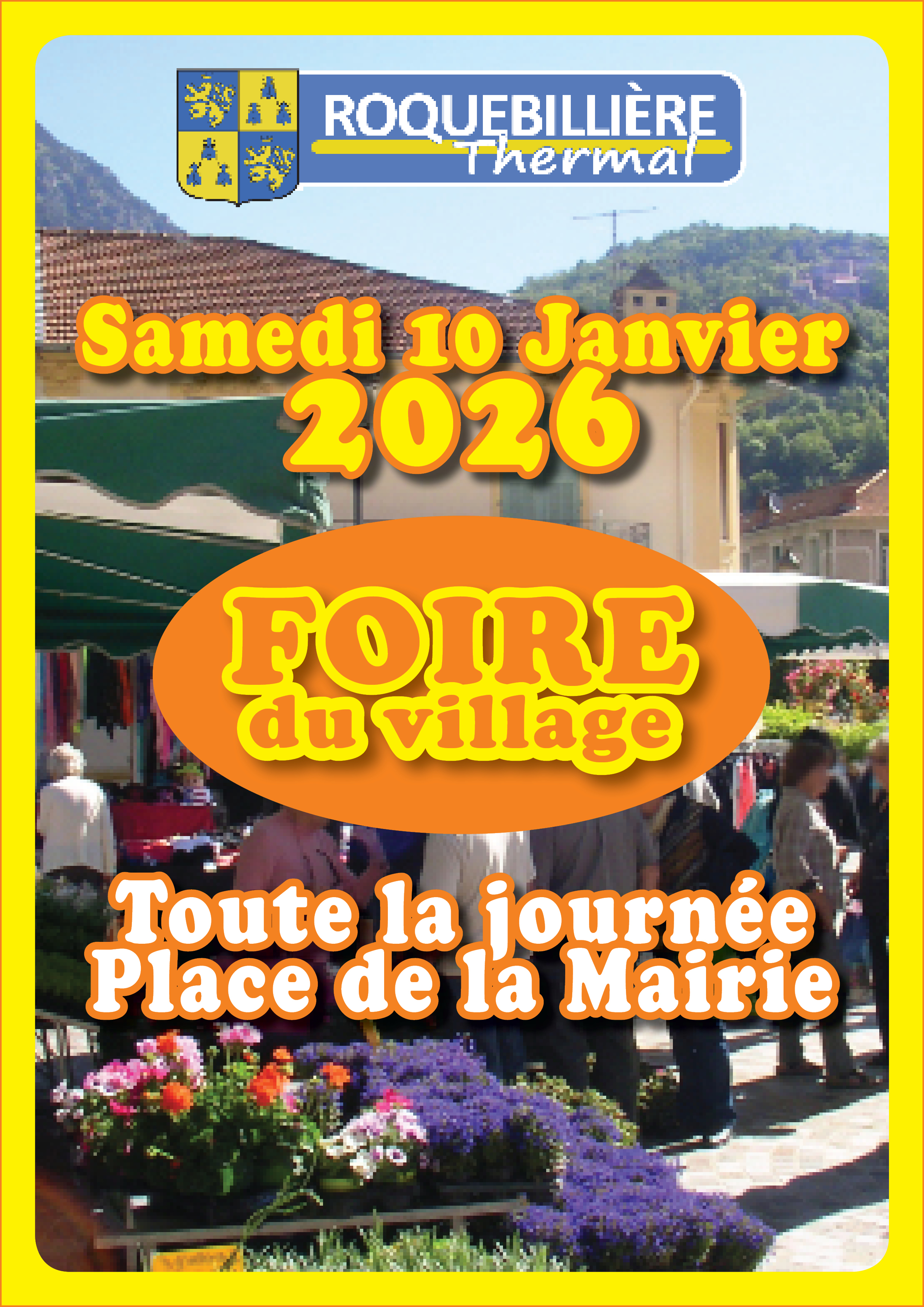 Foire du village : 10 Janvier