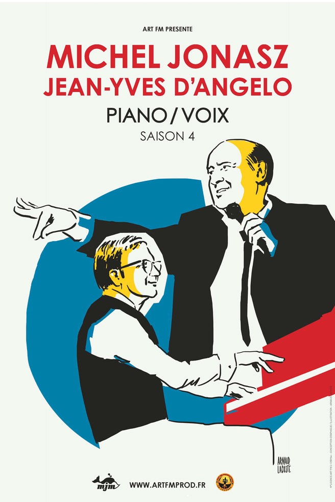 Concert de Michel Jonasz et Jean Yves d'angelo, piano voix