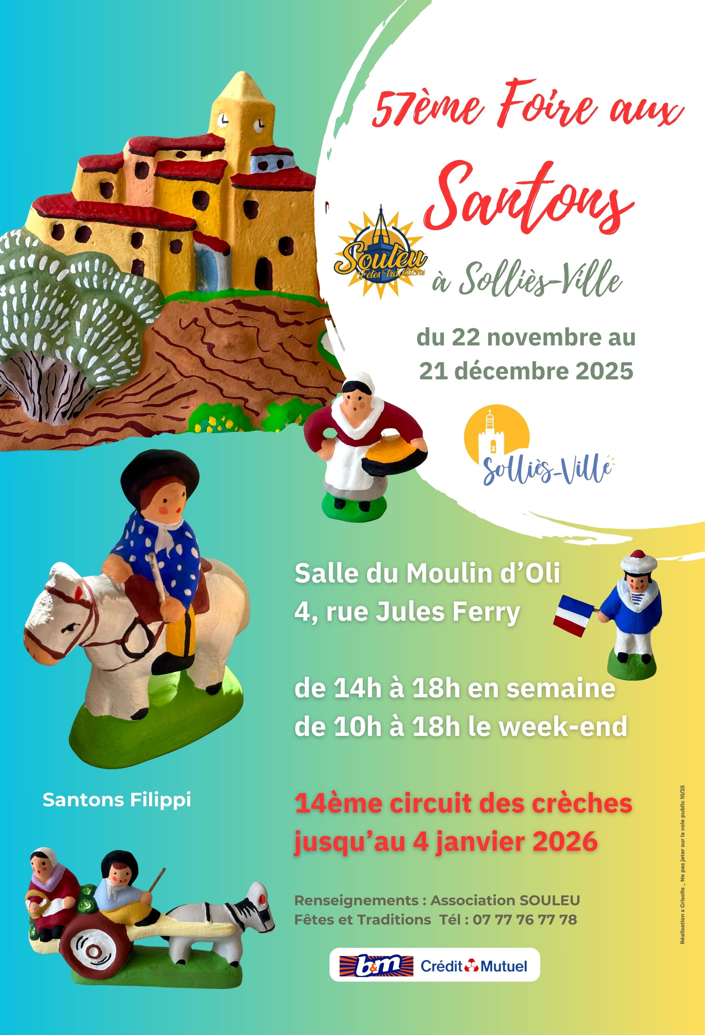 57me Foire aux santons & 14me circuit des crches