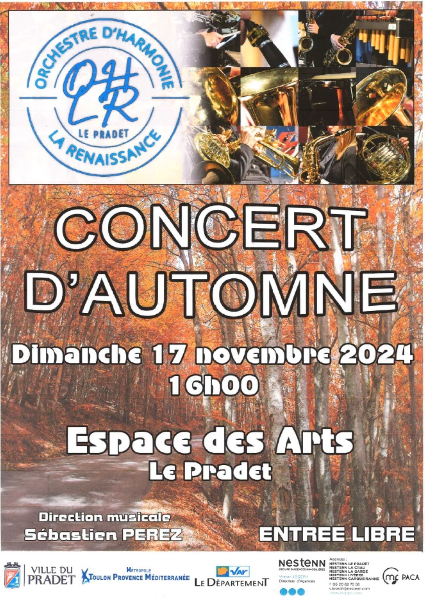 Concert d'automne Harmonie Renaissance
