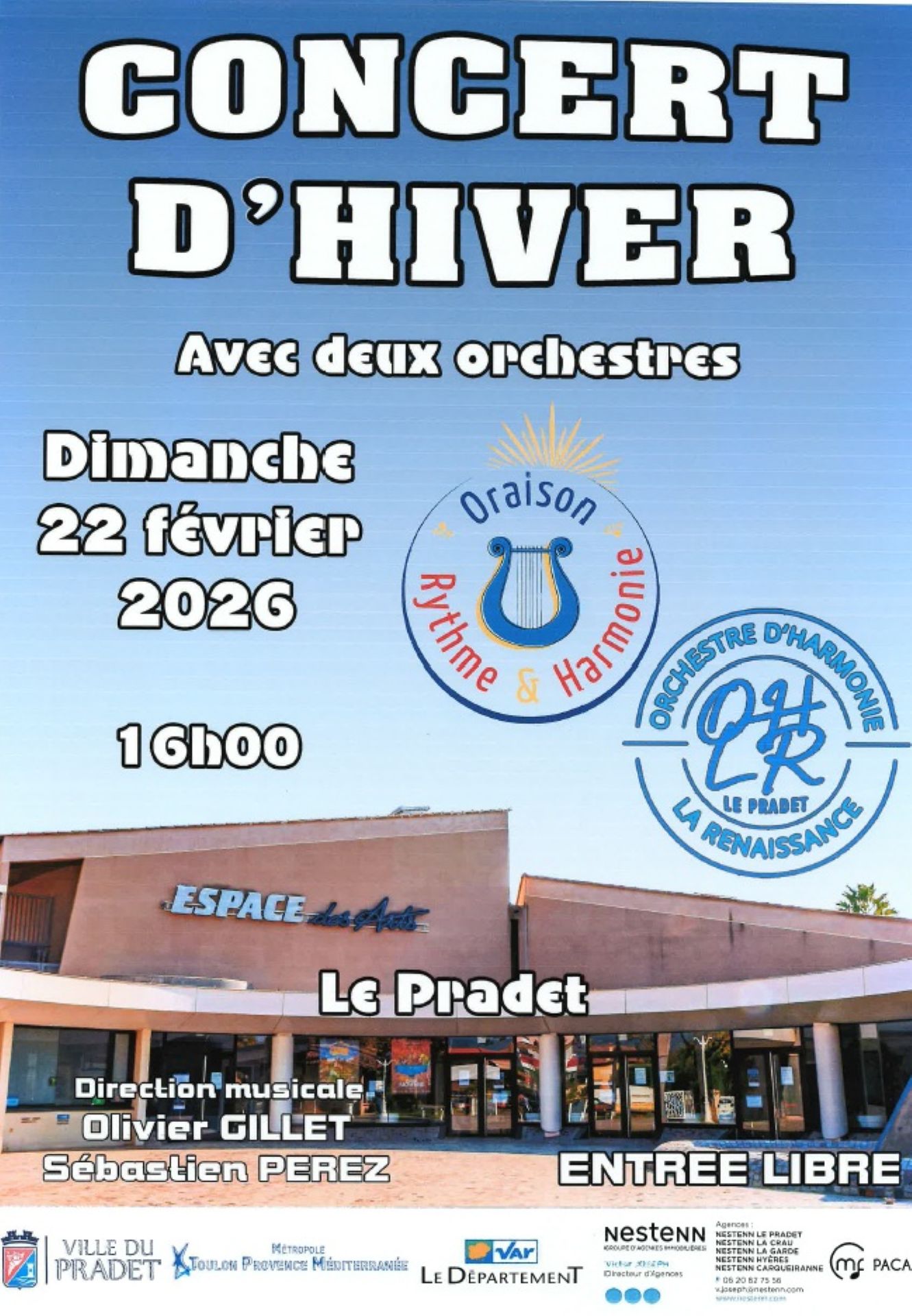 Concert d'hiver Harmonie Renaissance
