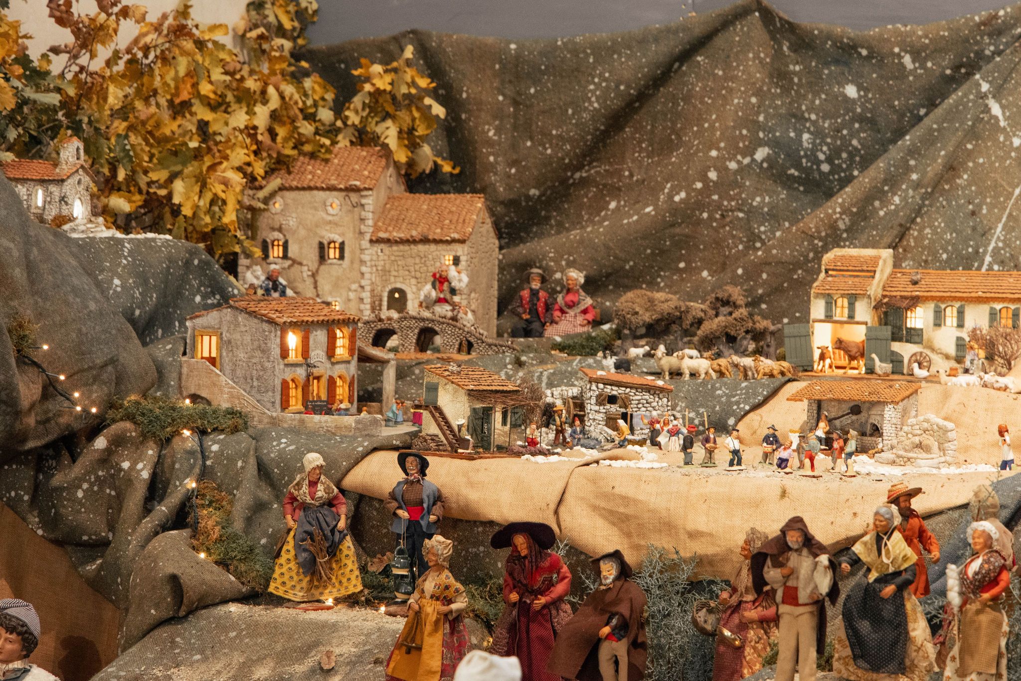 Crche de l'glise Notre-Dame de Nazareth