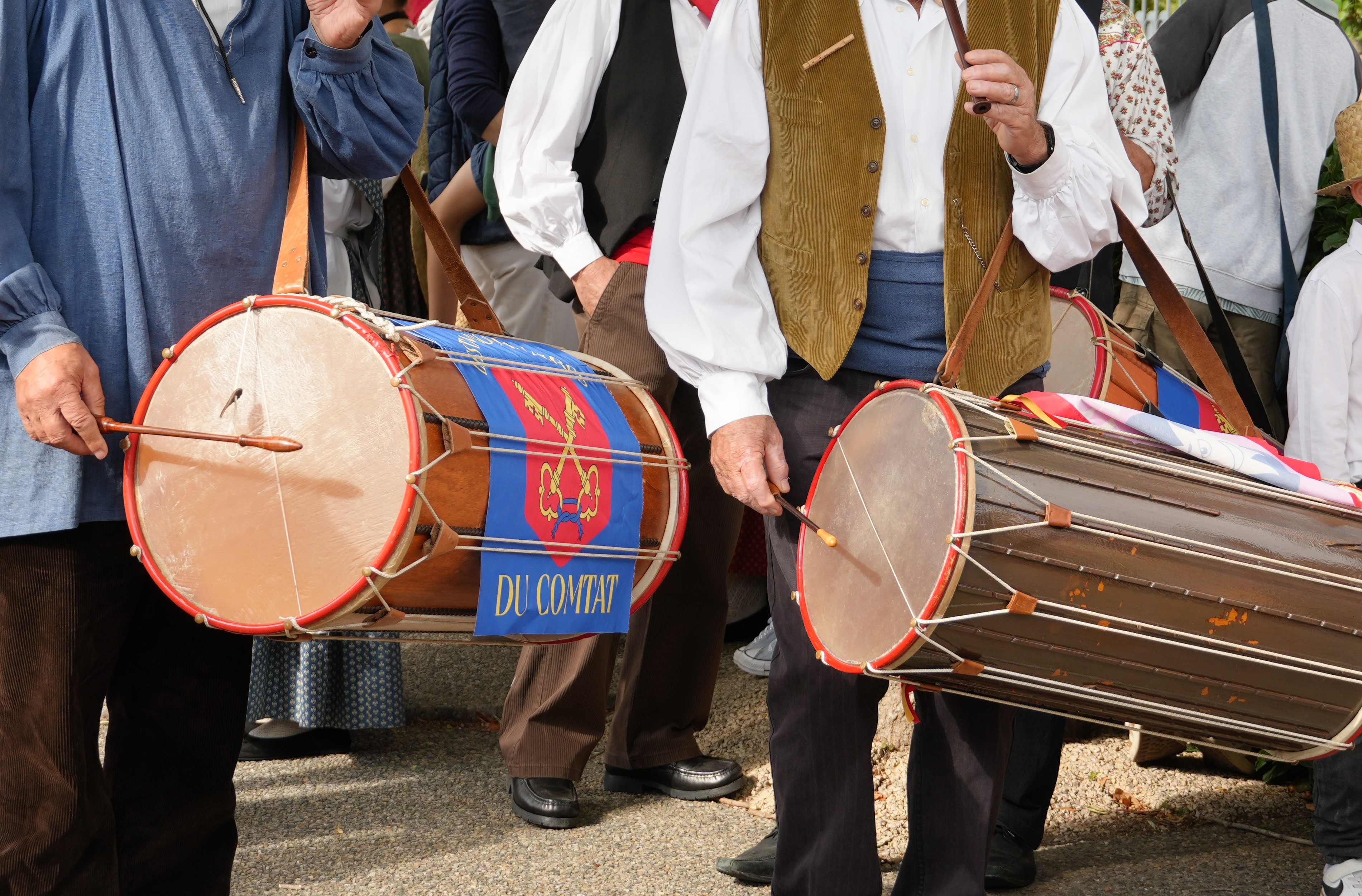 L'entre des santons vivants