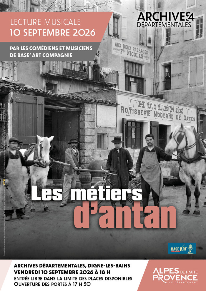 Lecture musicale - Les m�tiers d'antan
